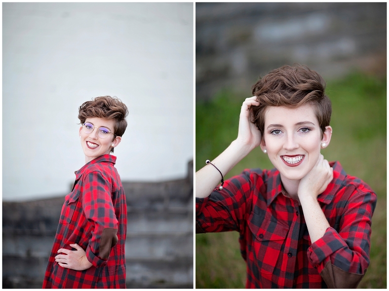 Quirky senior photography