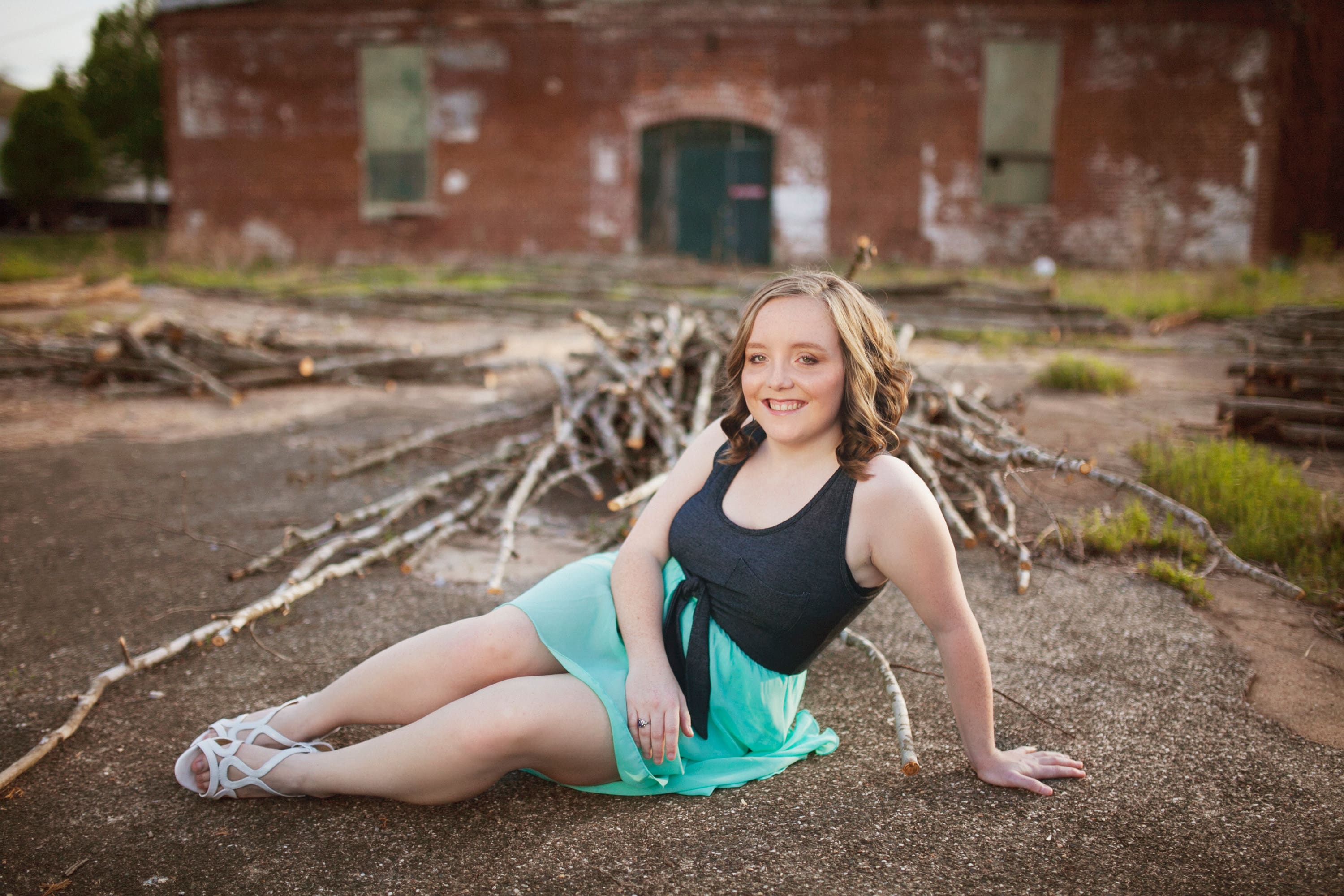 Unique senior model shoot