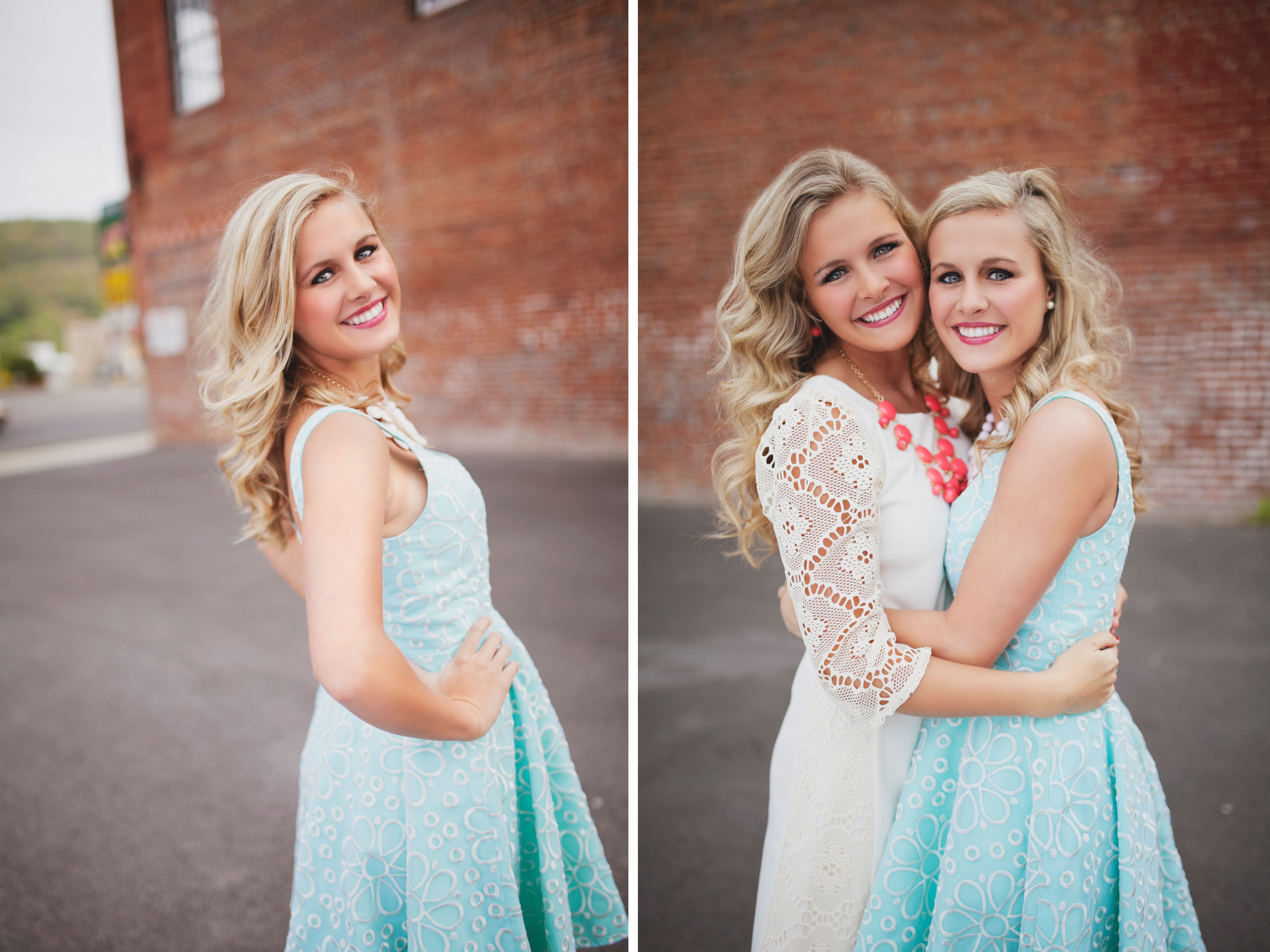 Twins senior portrait ideas