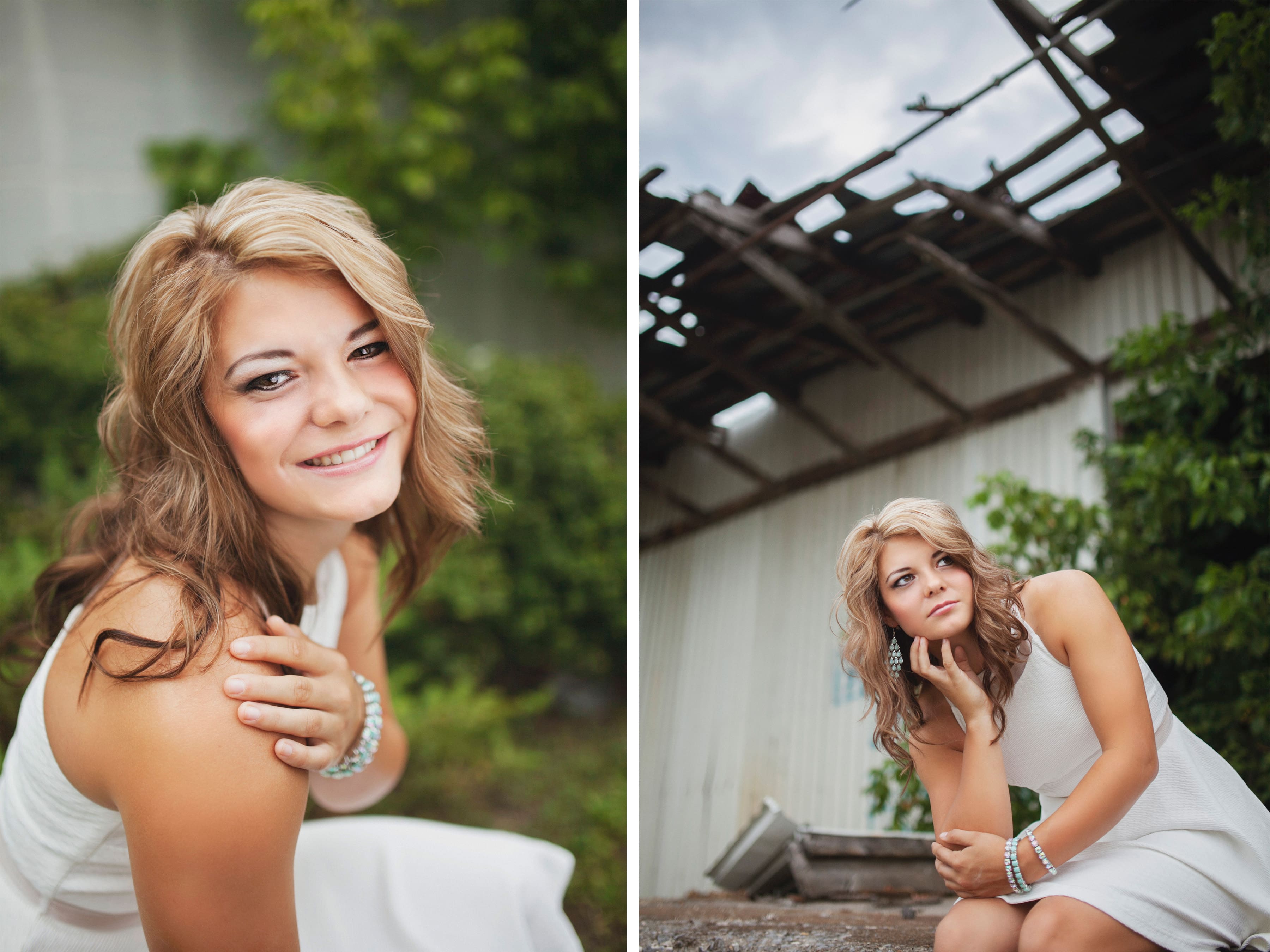 Polished senior portraits