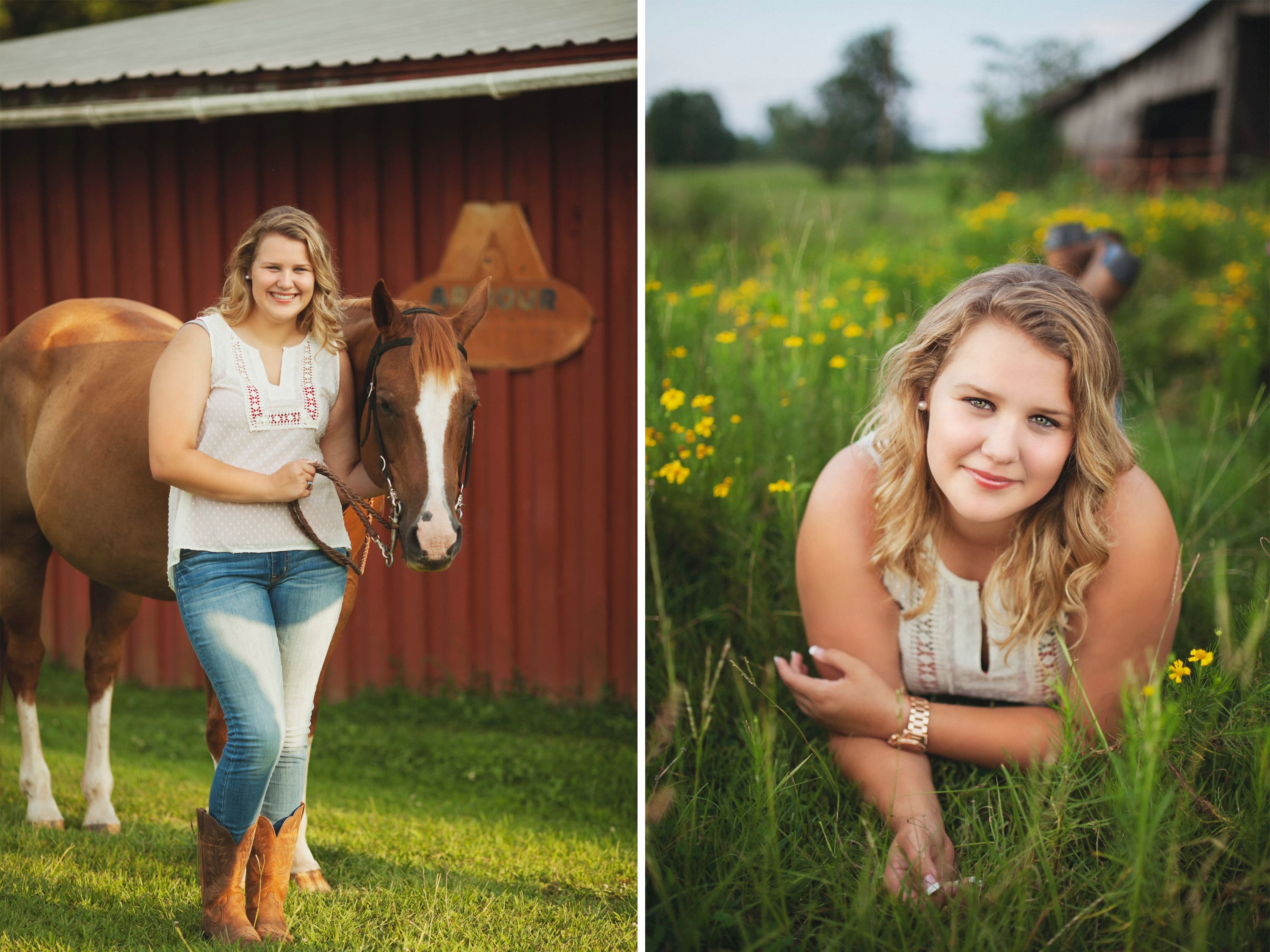 girl and her horse