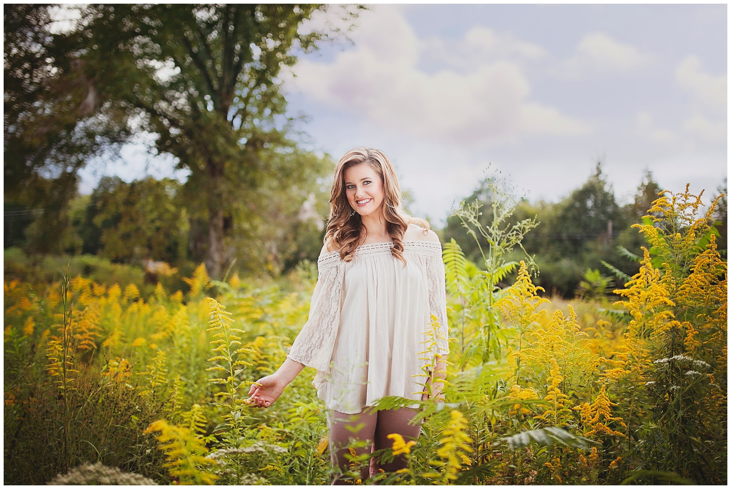 Polished senior photography