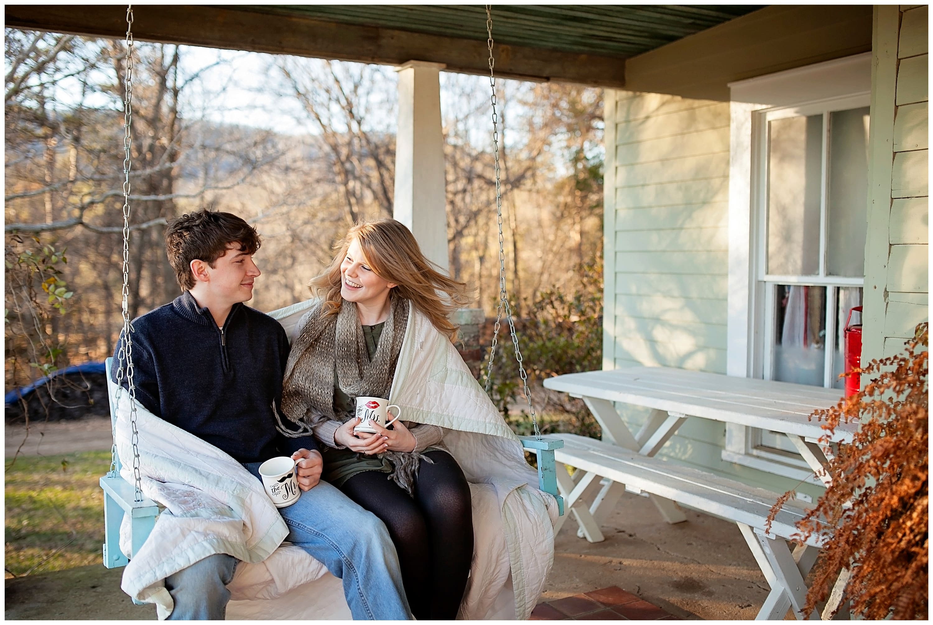 Farmhouse engagement 