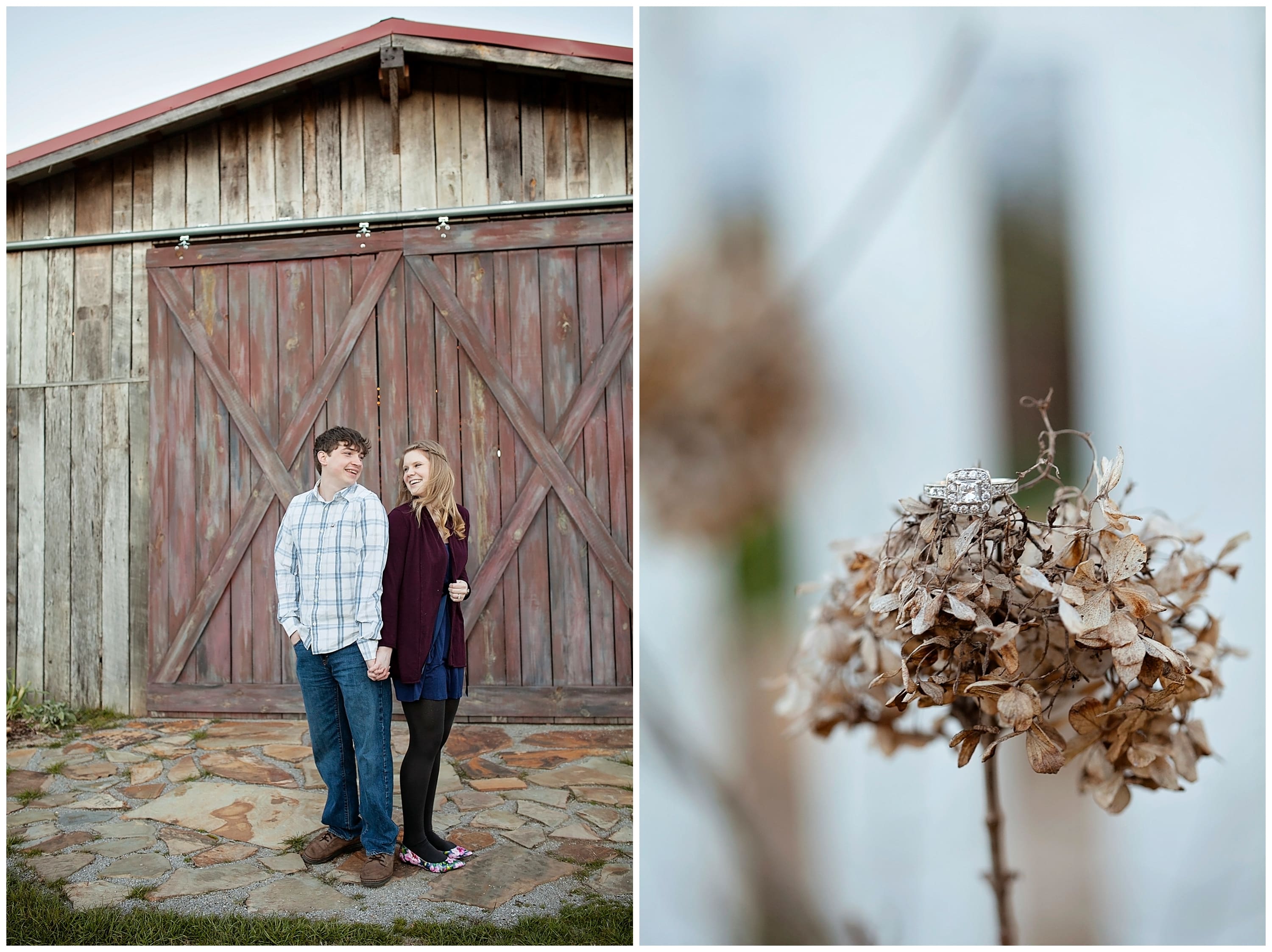 Polished engagement photography