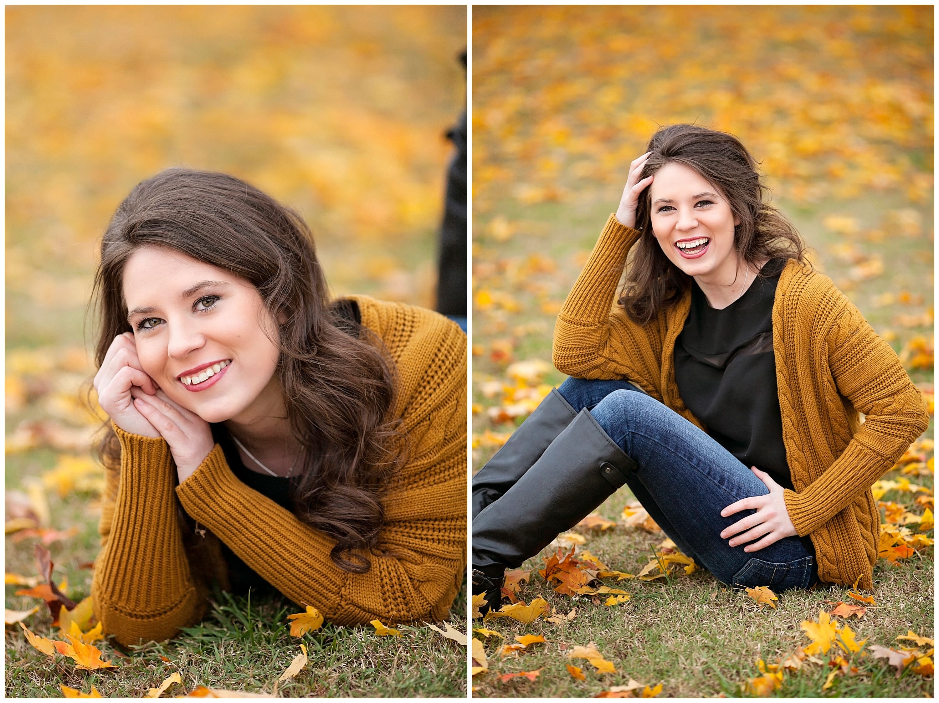 Vibrant senior portraits