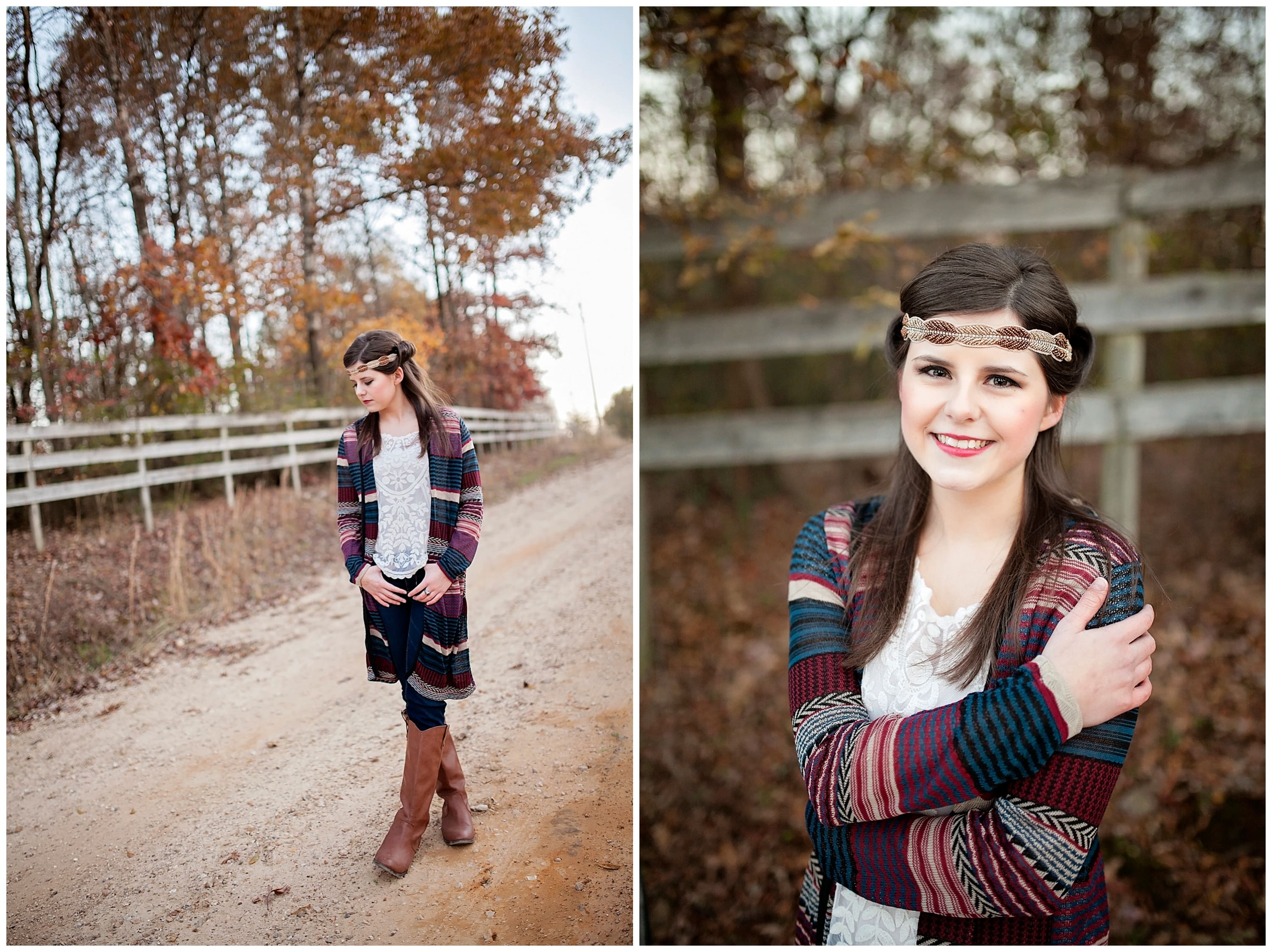 Rustic senior session