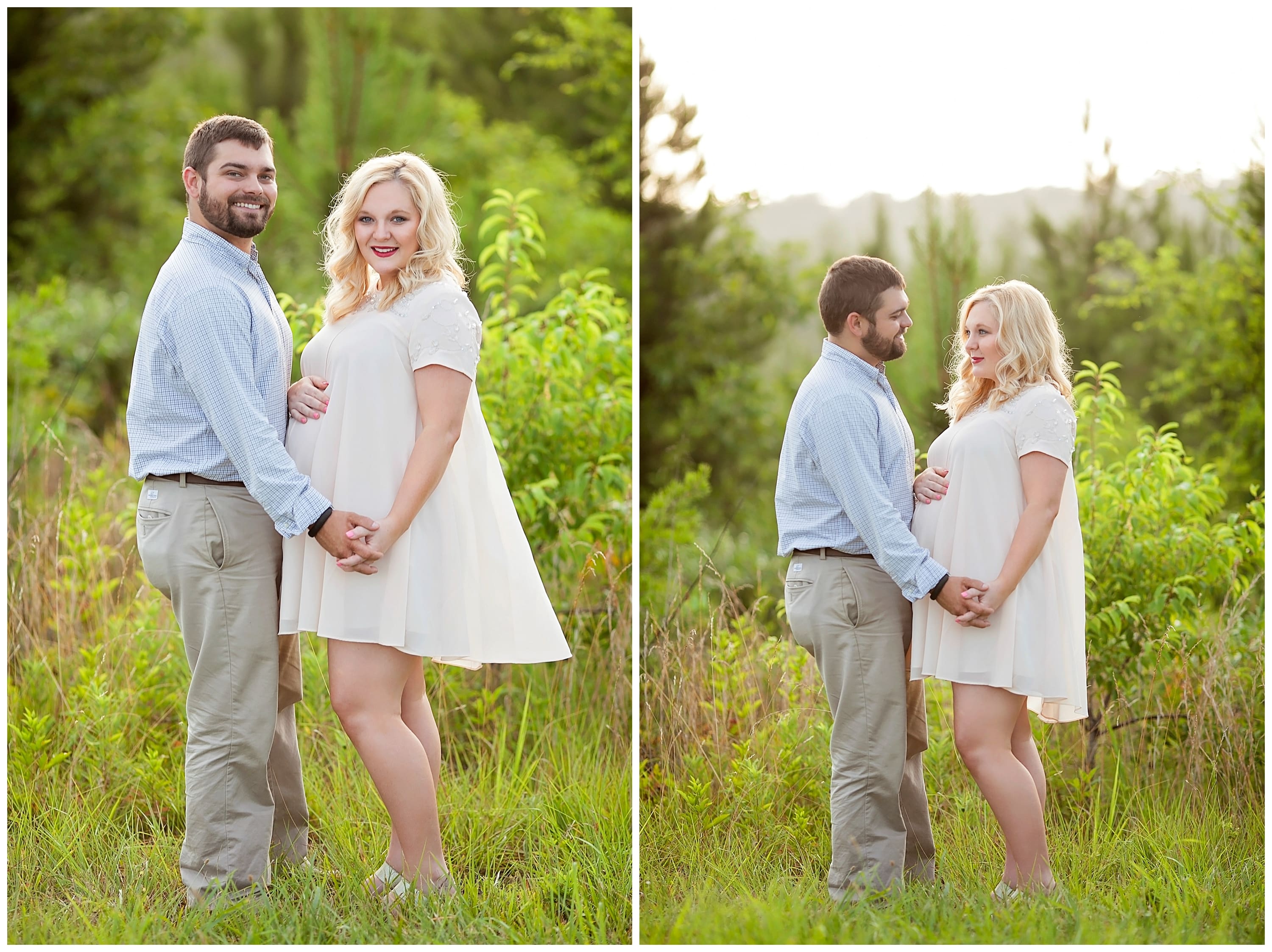 Rustic maternity photography