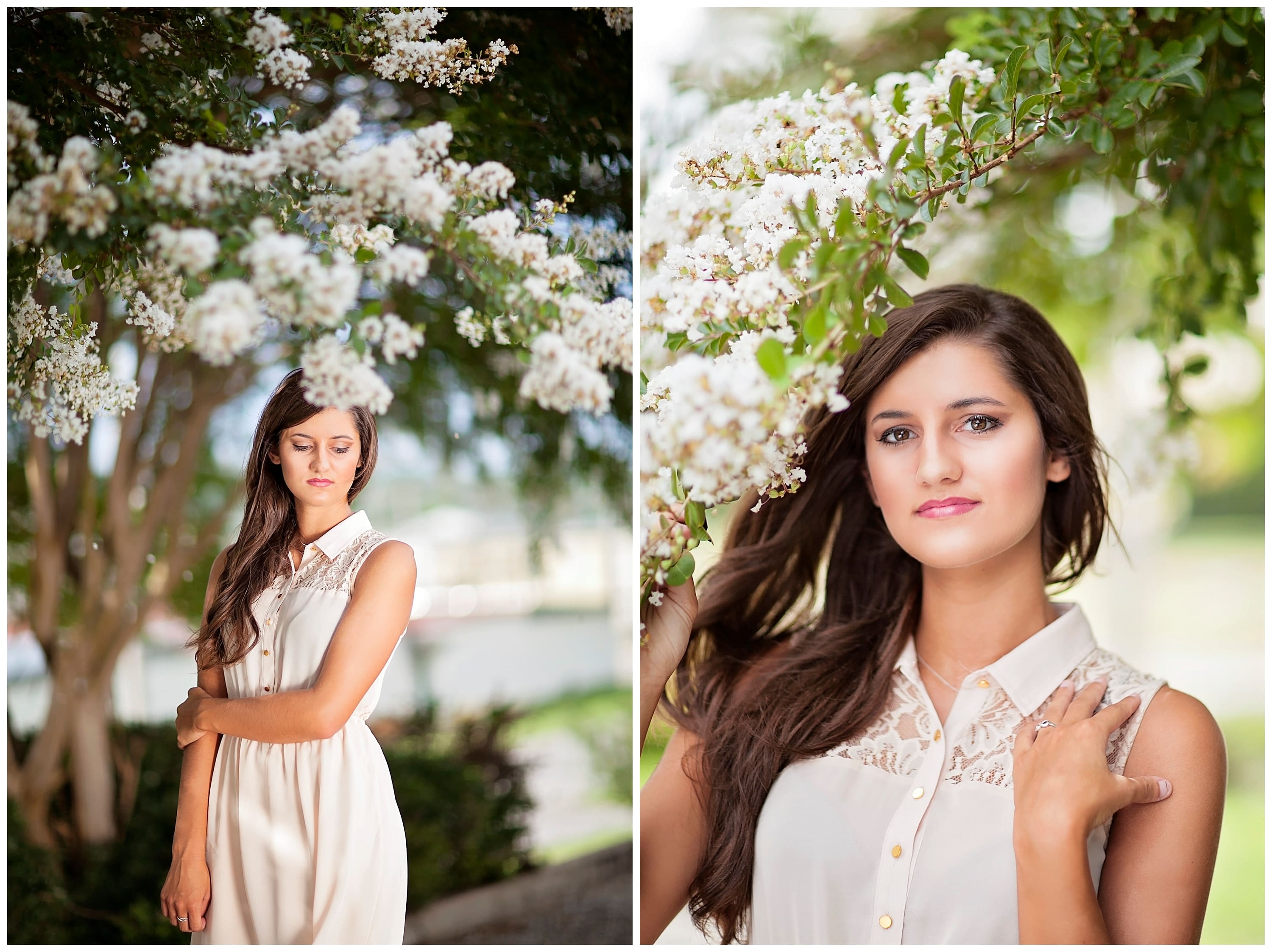 Spring senior portraits