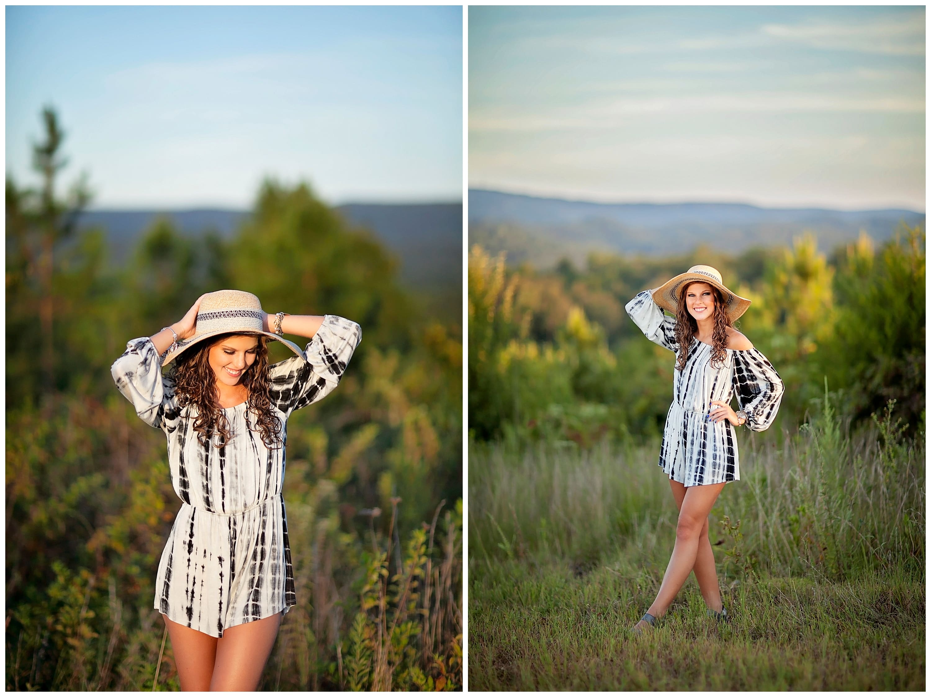 Summer senior portraits