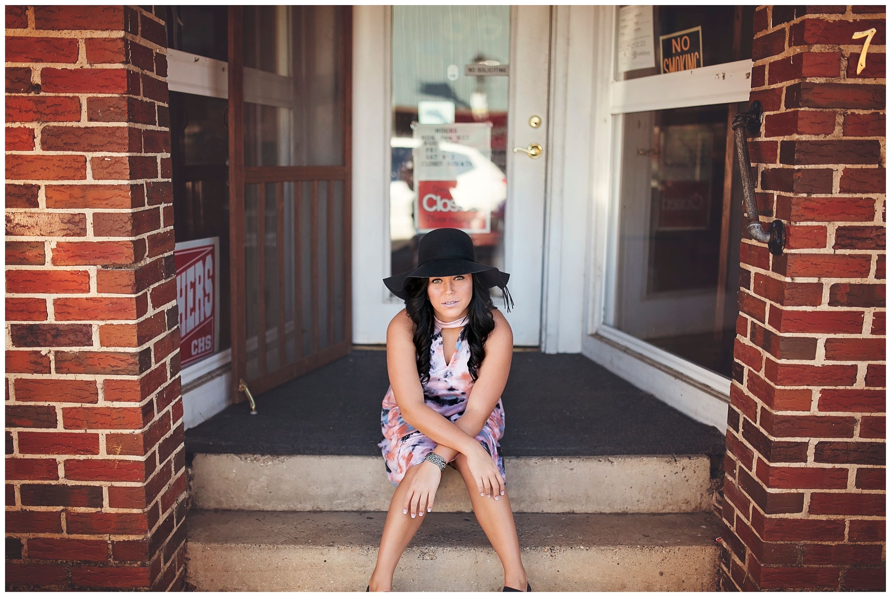 Urban senior session