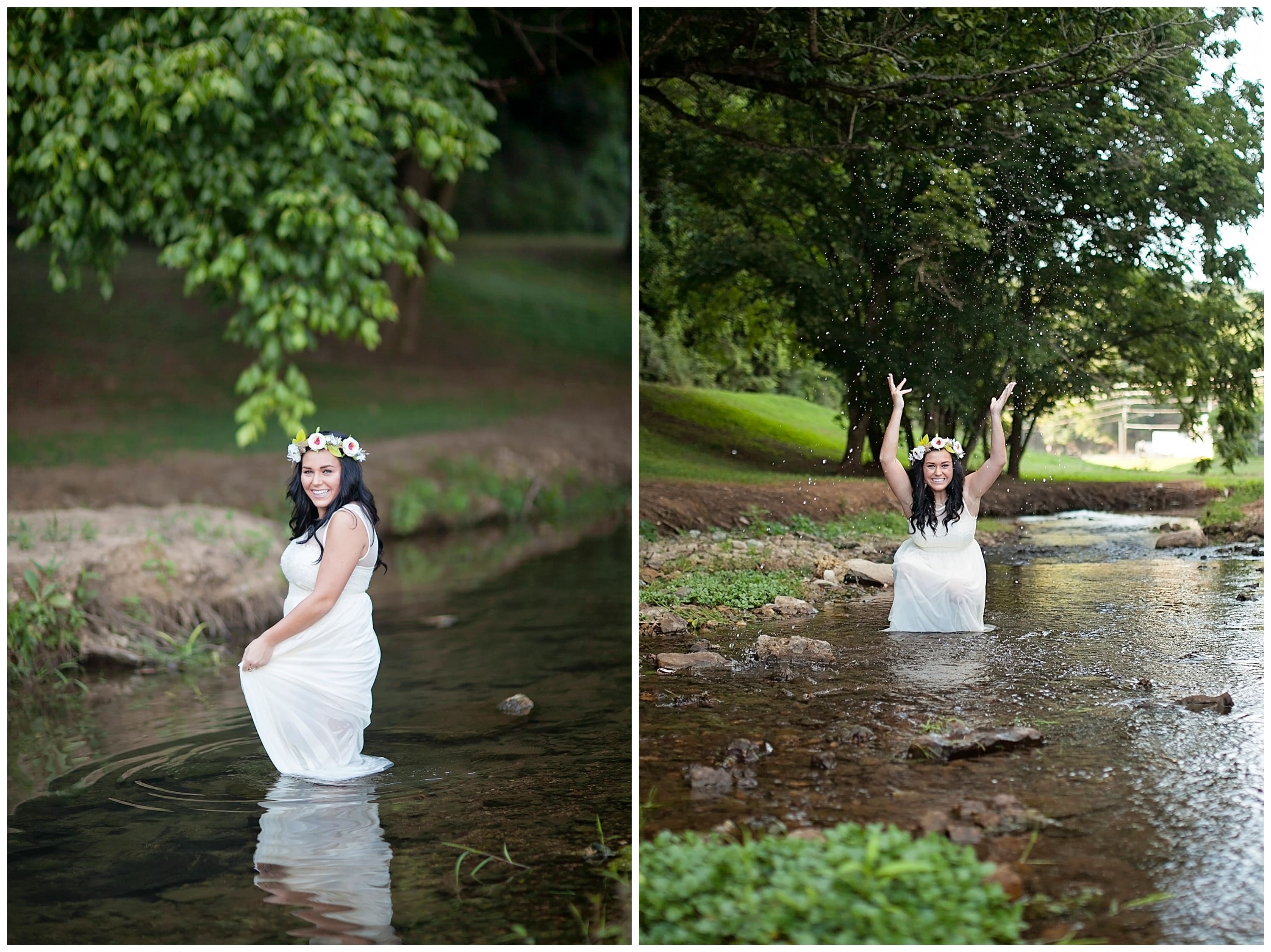 Fun senior portraits