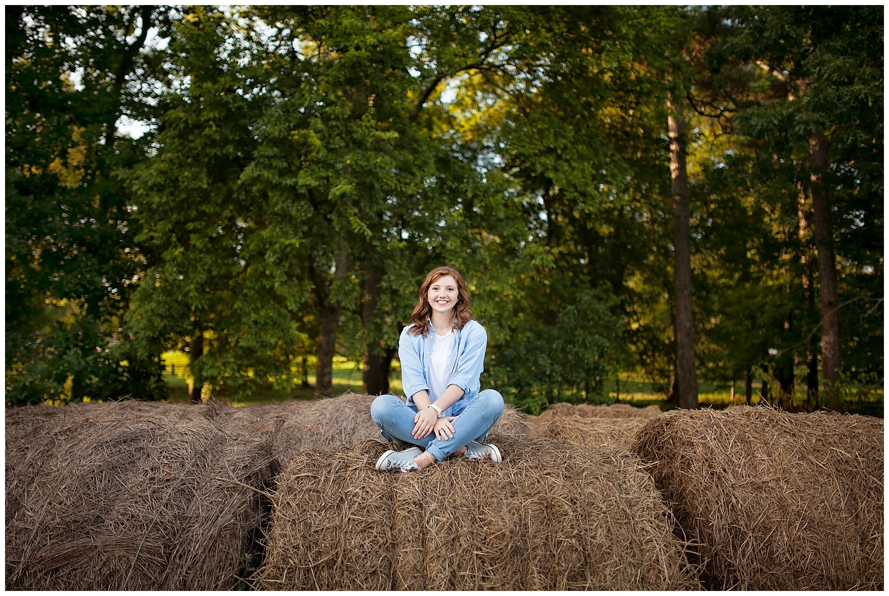 farm senior session