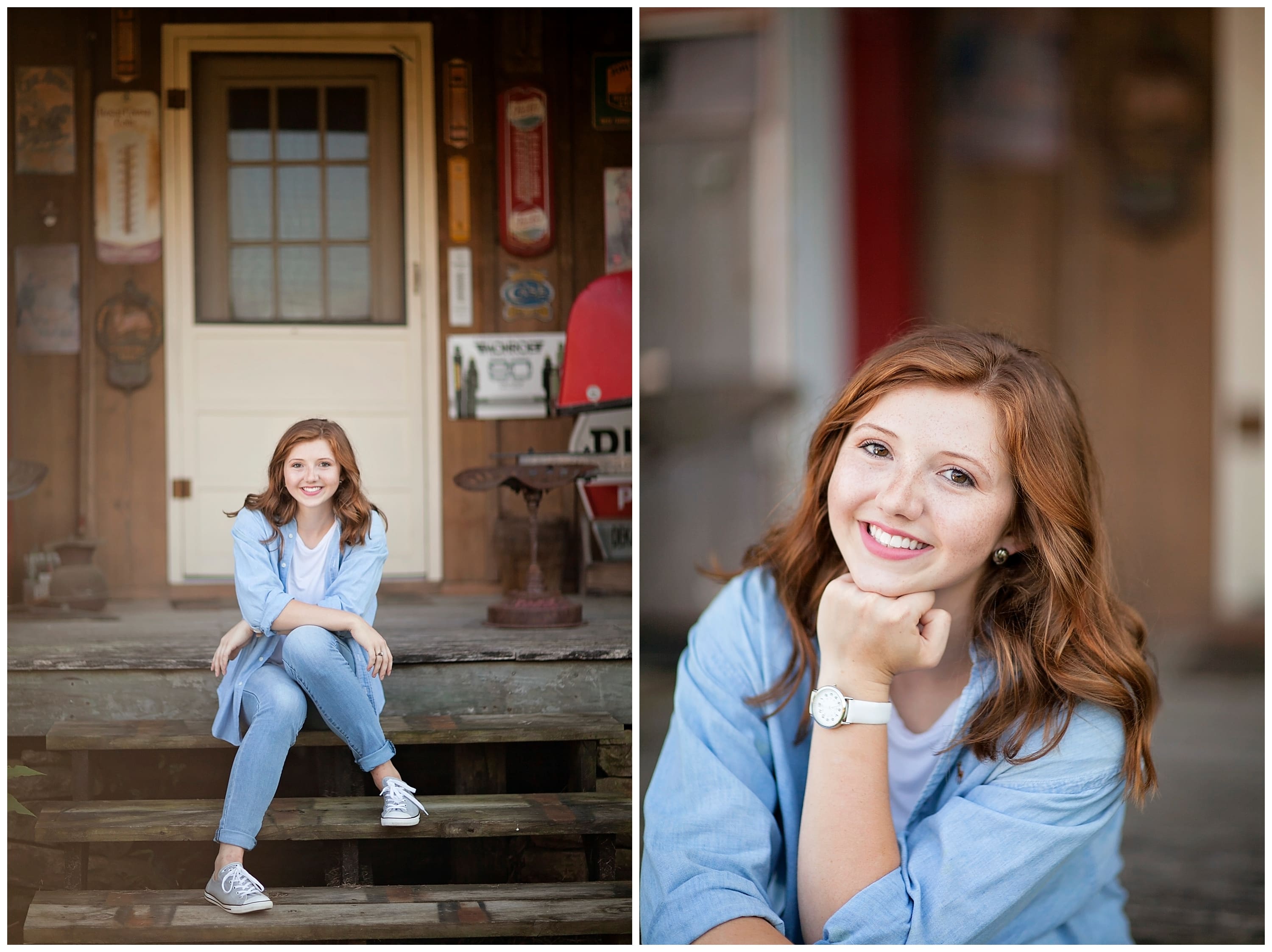 farm senior portraits