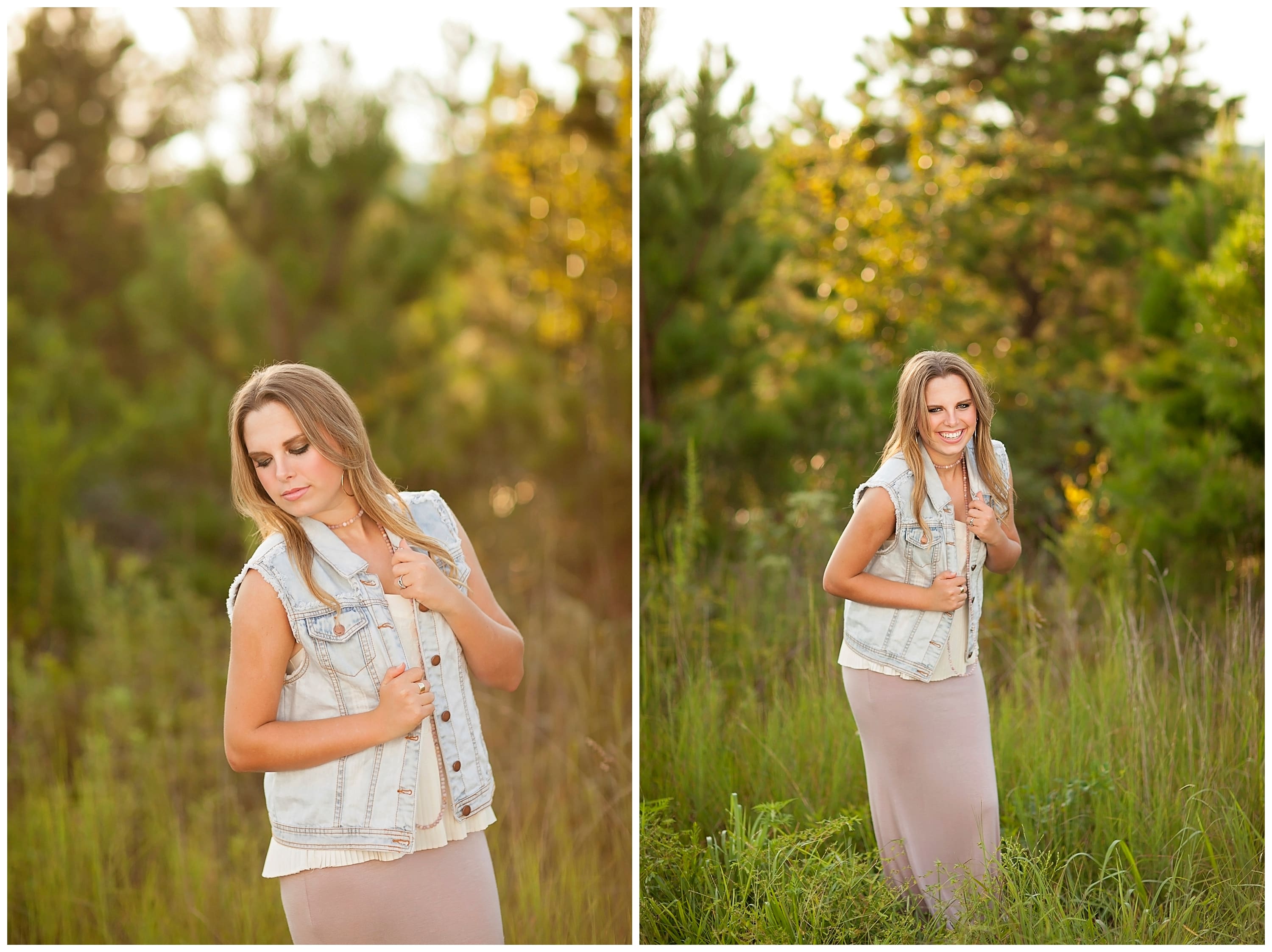 Rustic senior portraits