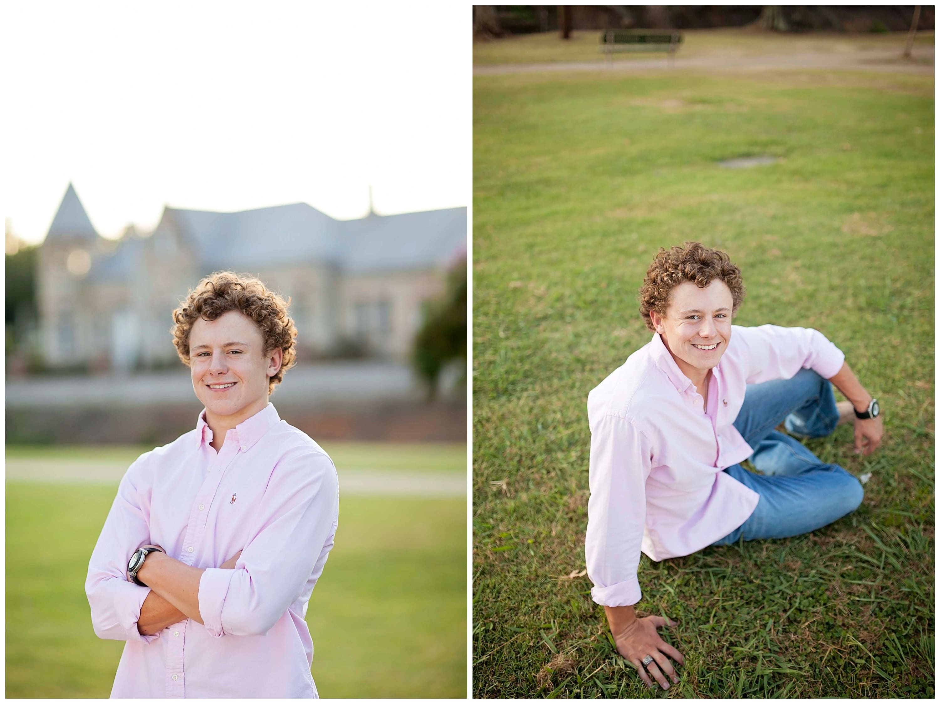 Colorful senior portraits