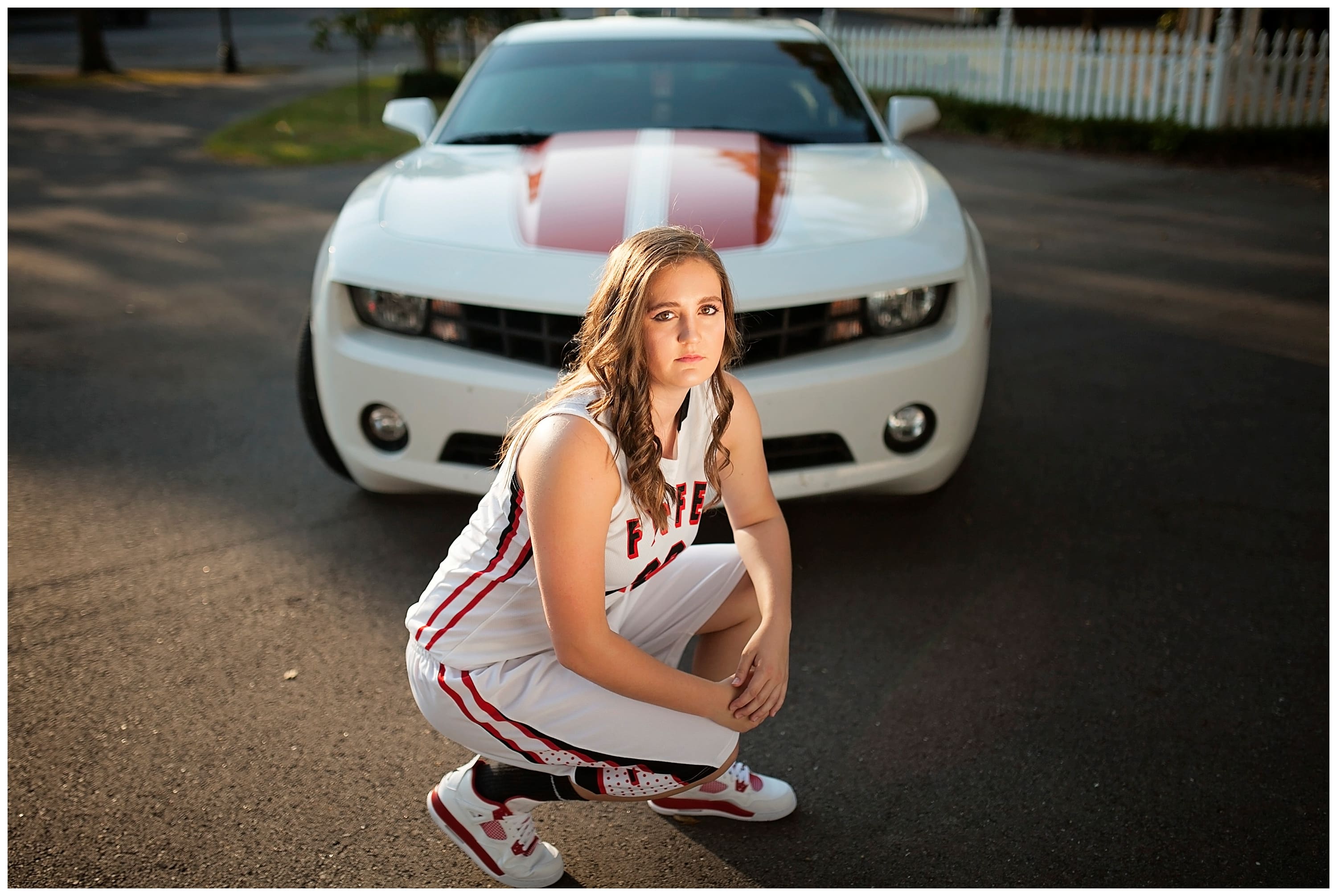 Basketball senior portraits