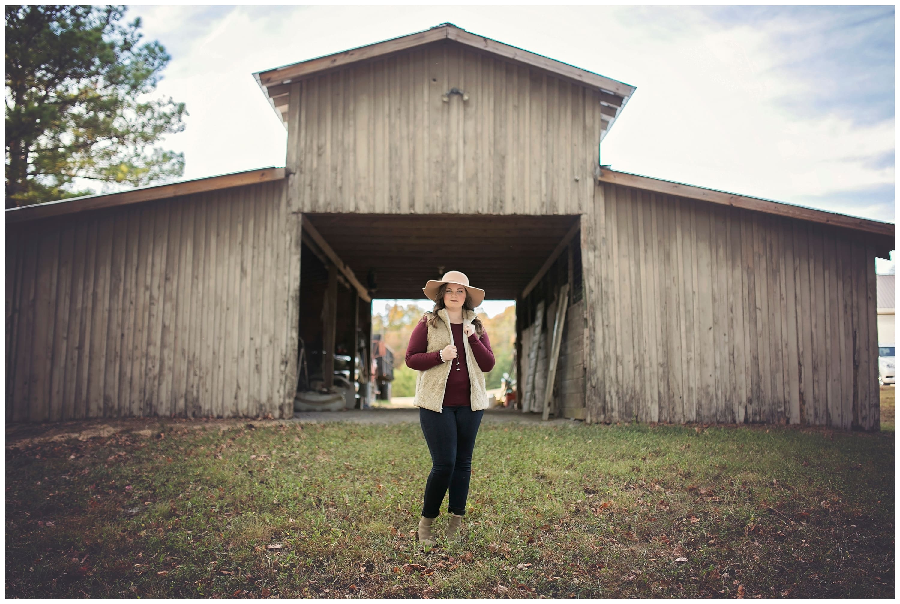 Rustic senior session