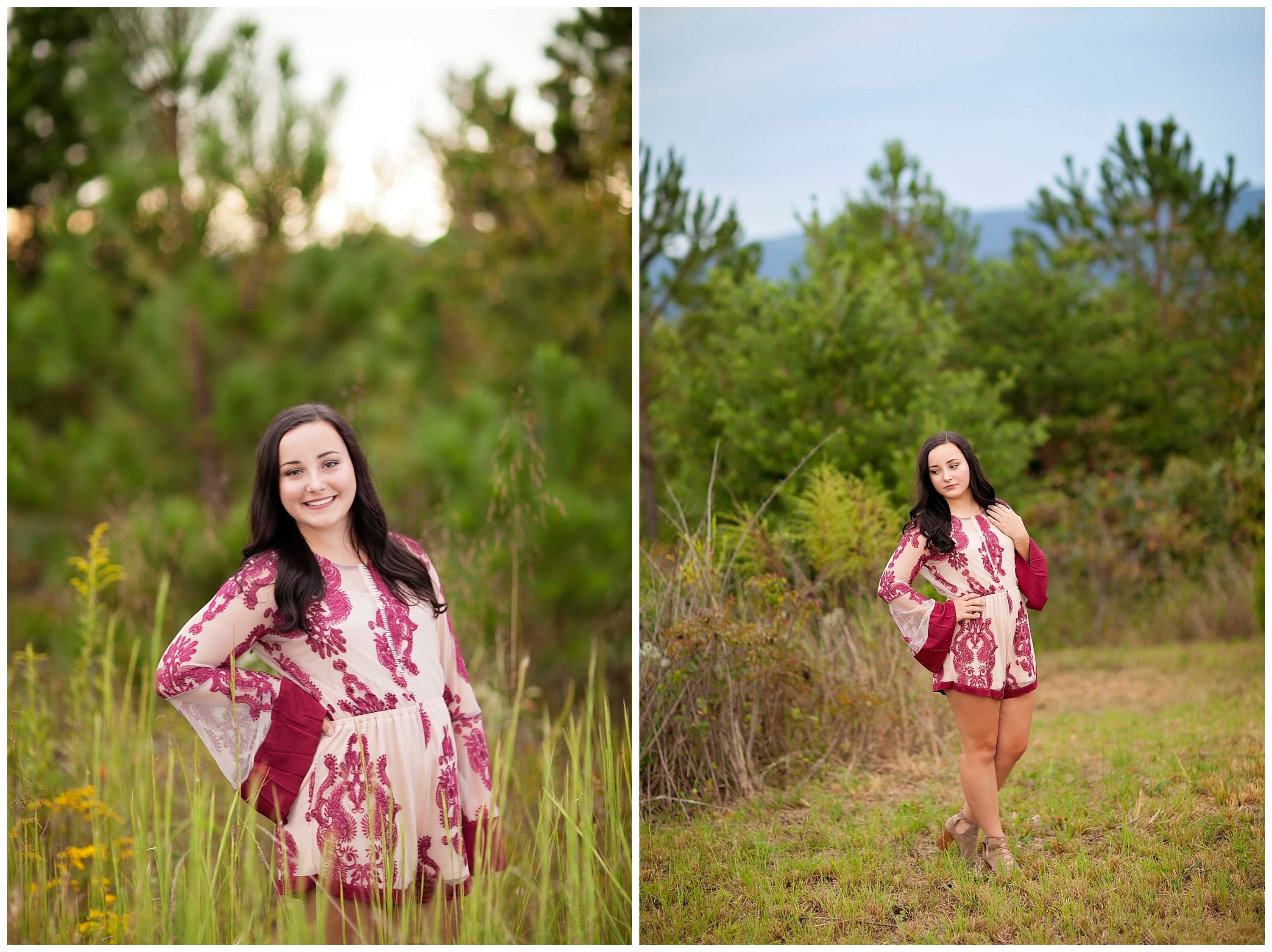 colorful senior portraits