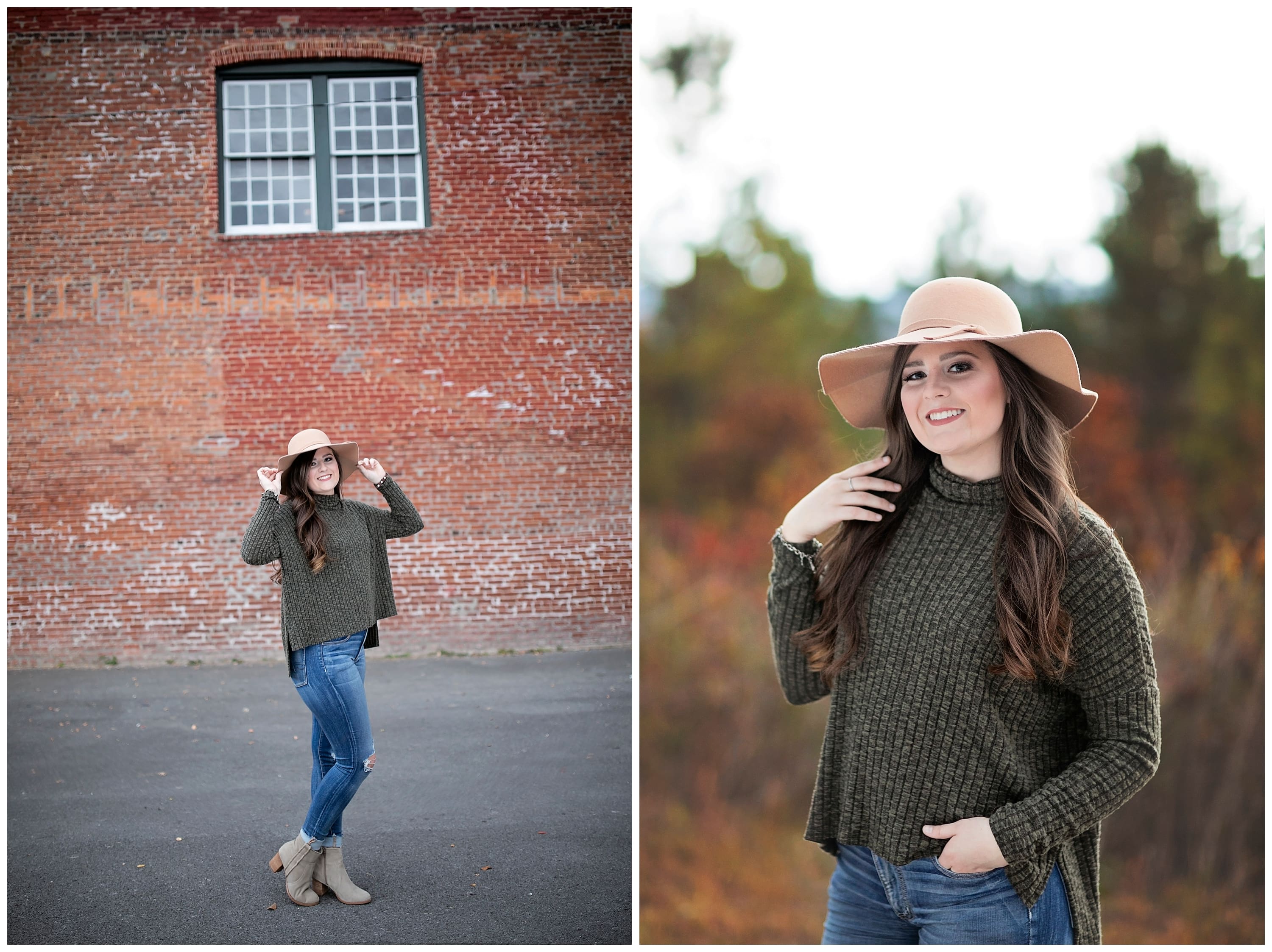 Fall senior portraits