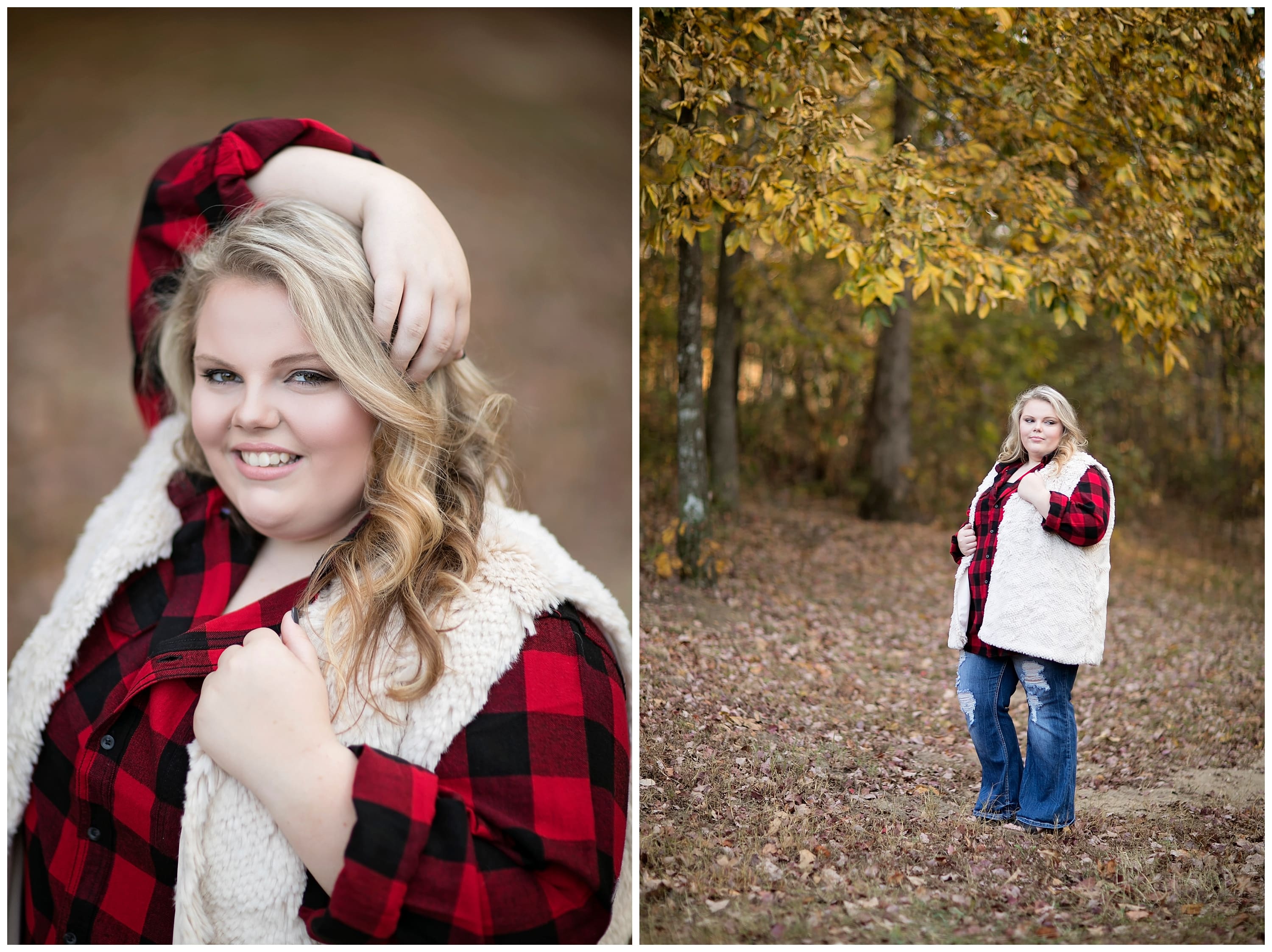 Fall senior portraits