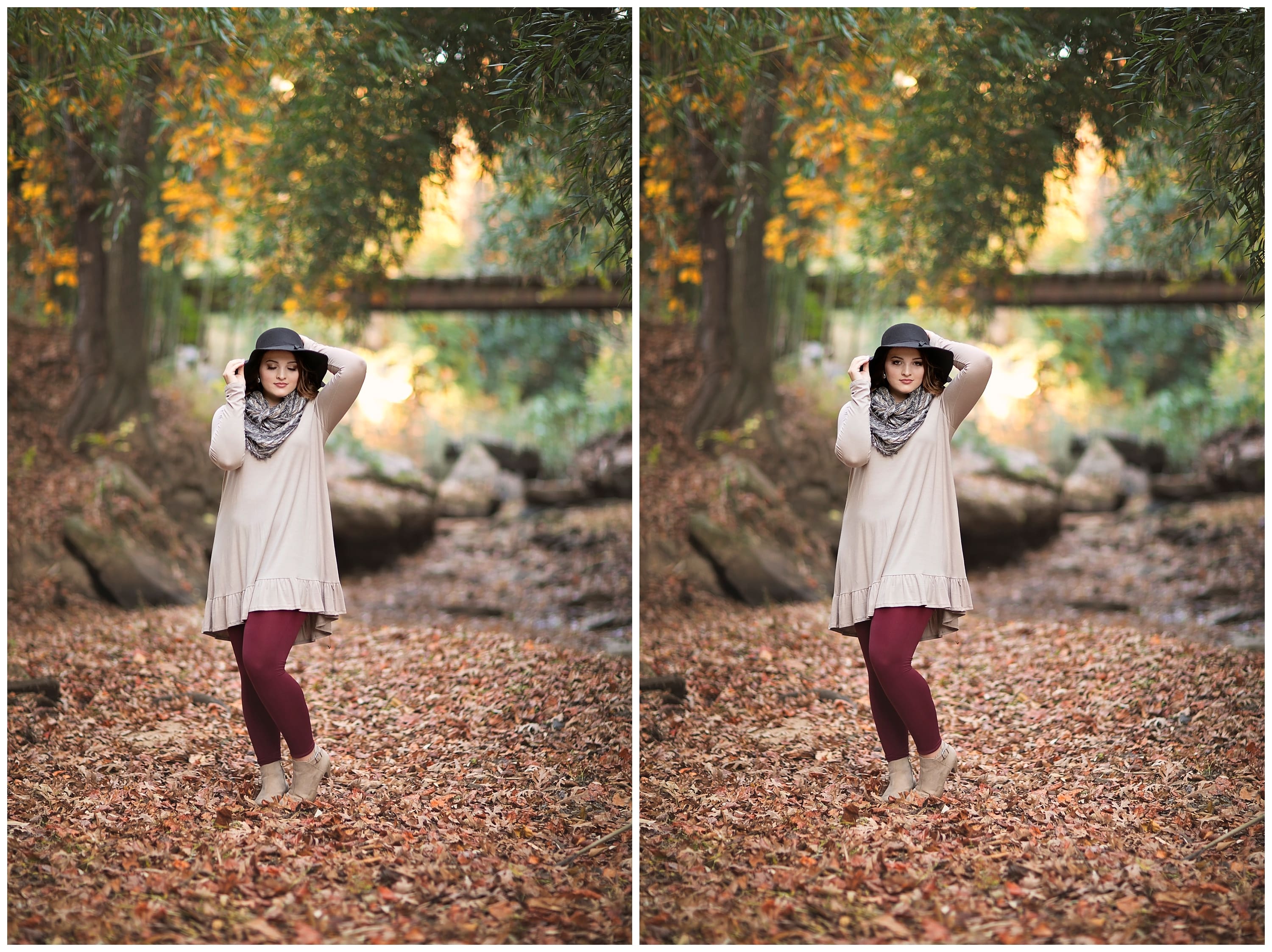 Unique location for senior portraits