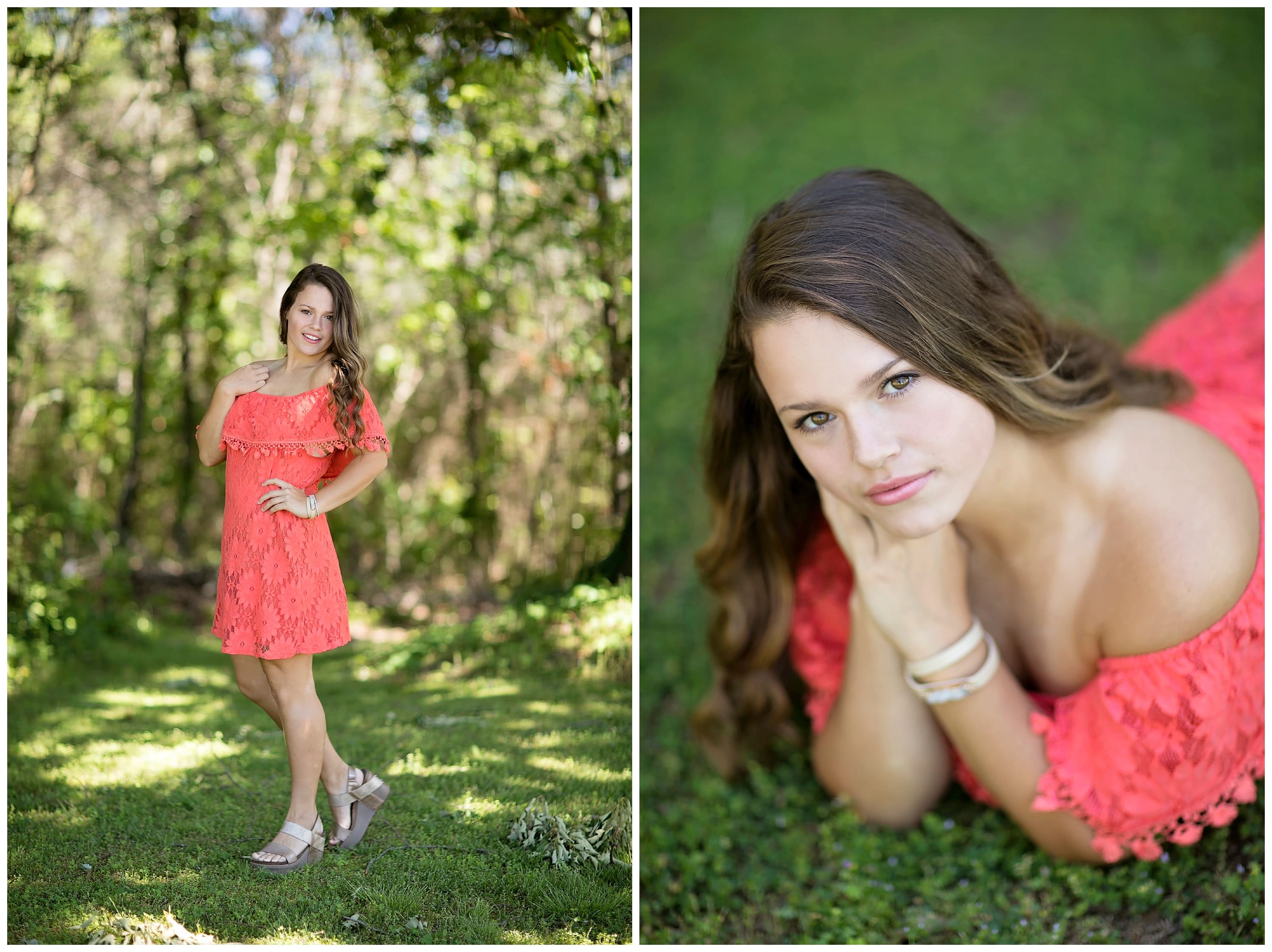 spring senior portraits