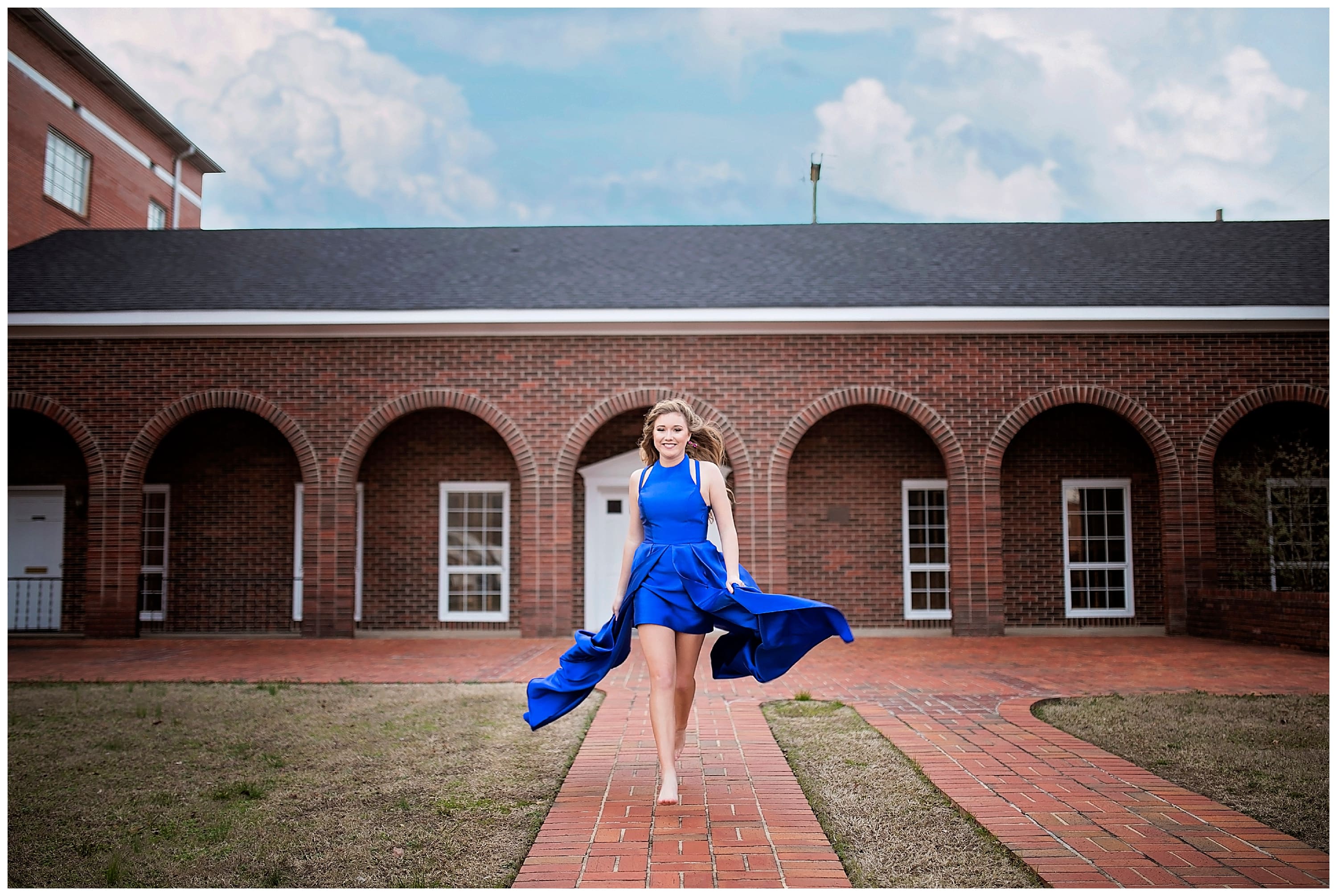 colorful senior portraits