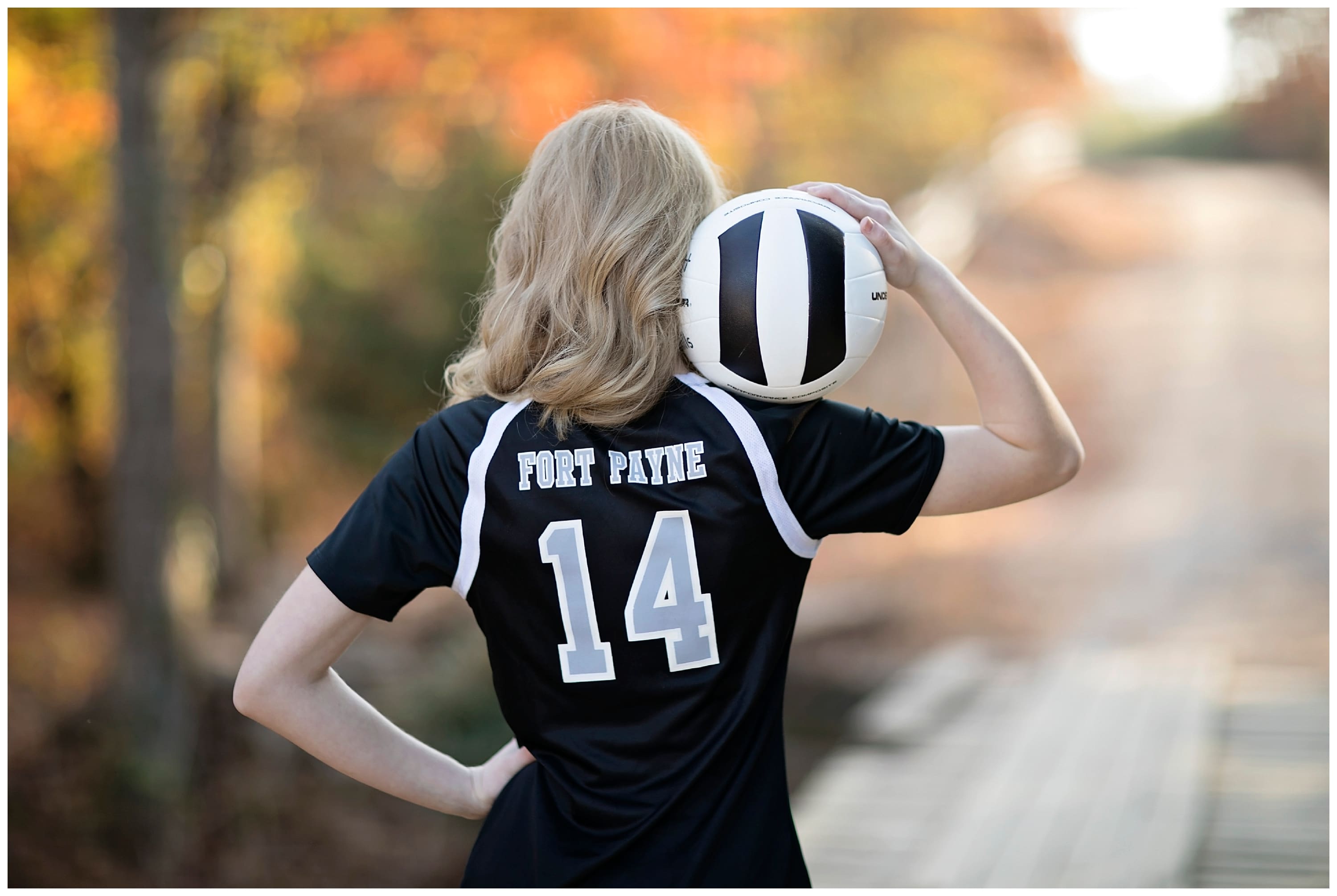 volleyball senior portraits