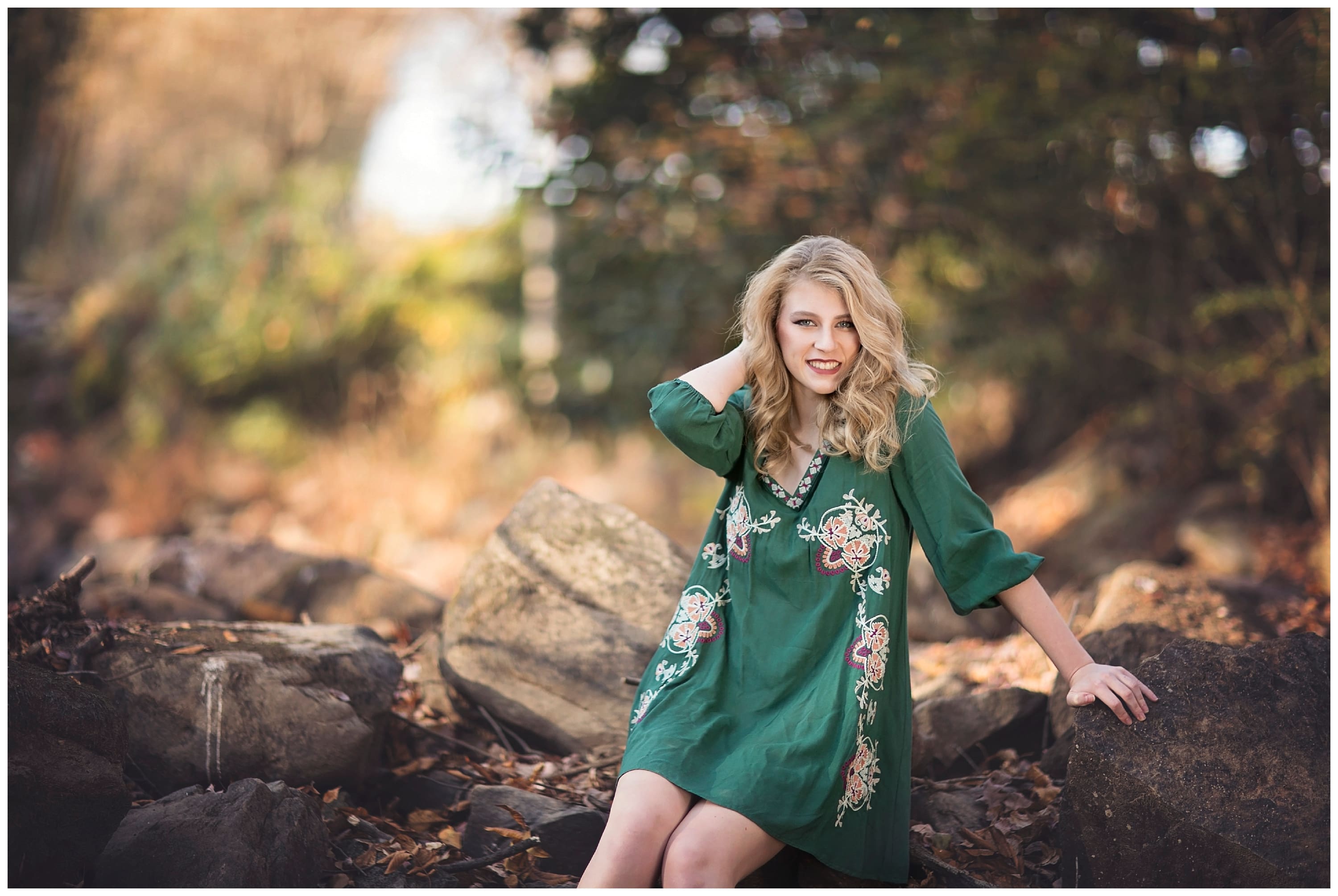 Rustic senior portraits