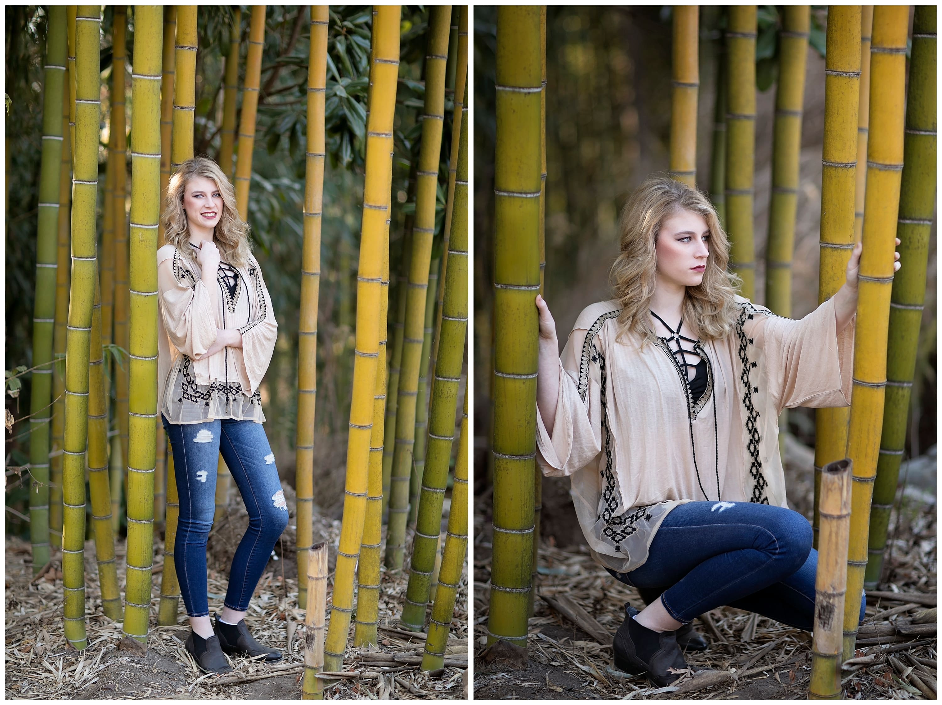outdoor senior portraits