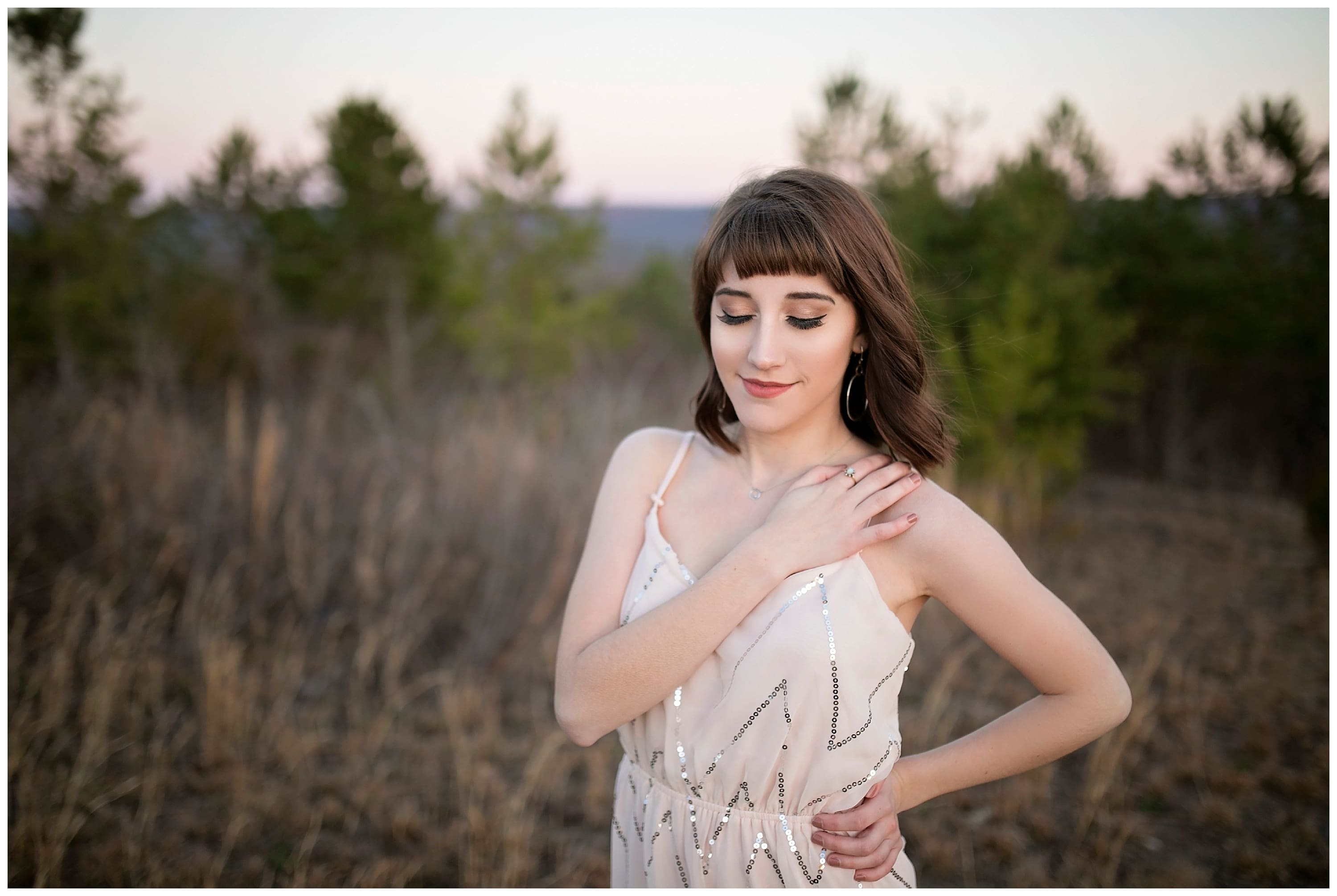 romantic senior portraits