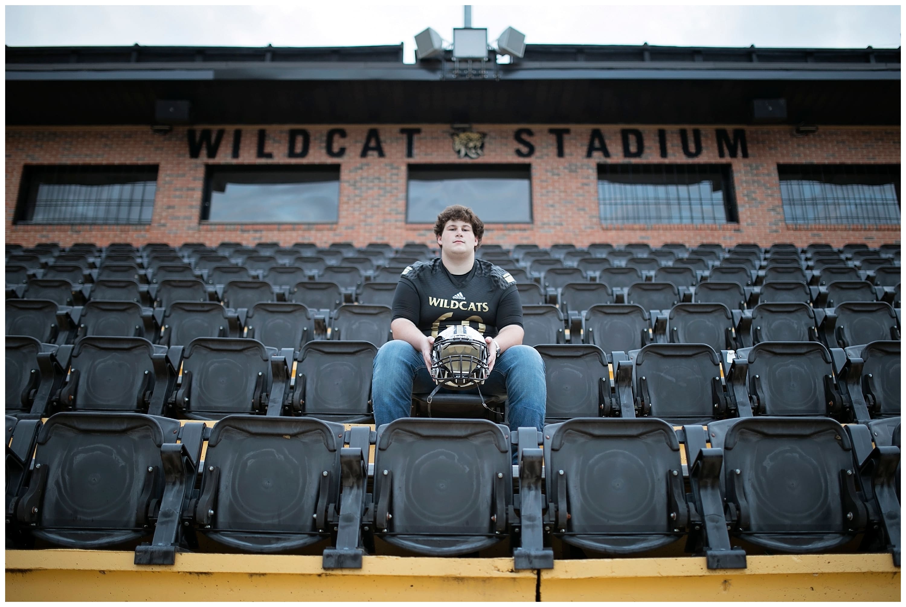 Football senior portraits