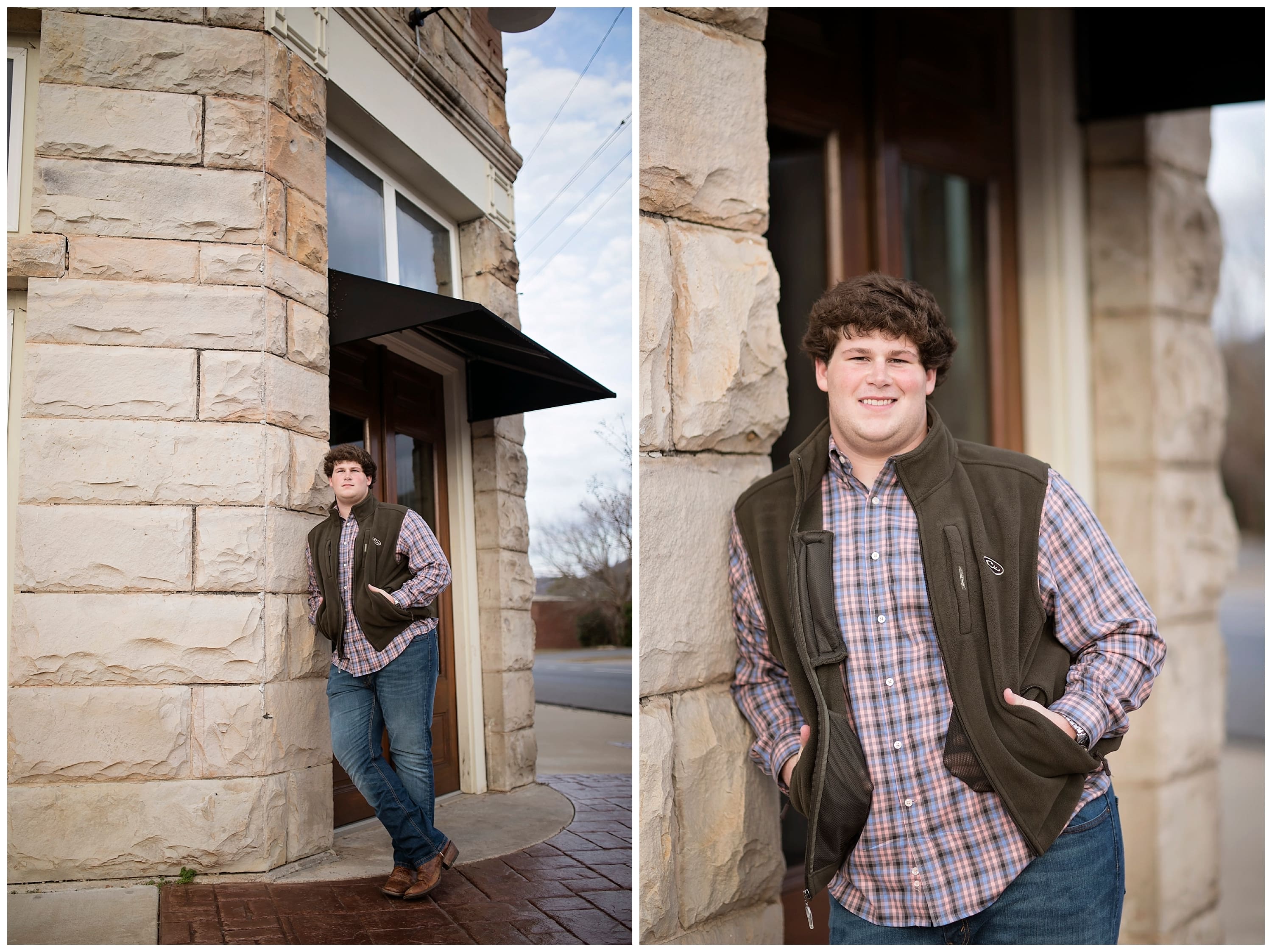 outdoor senior portraits