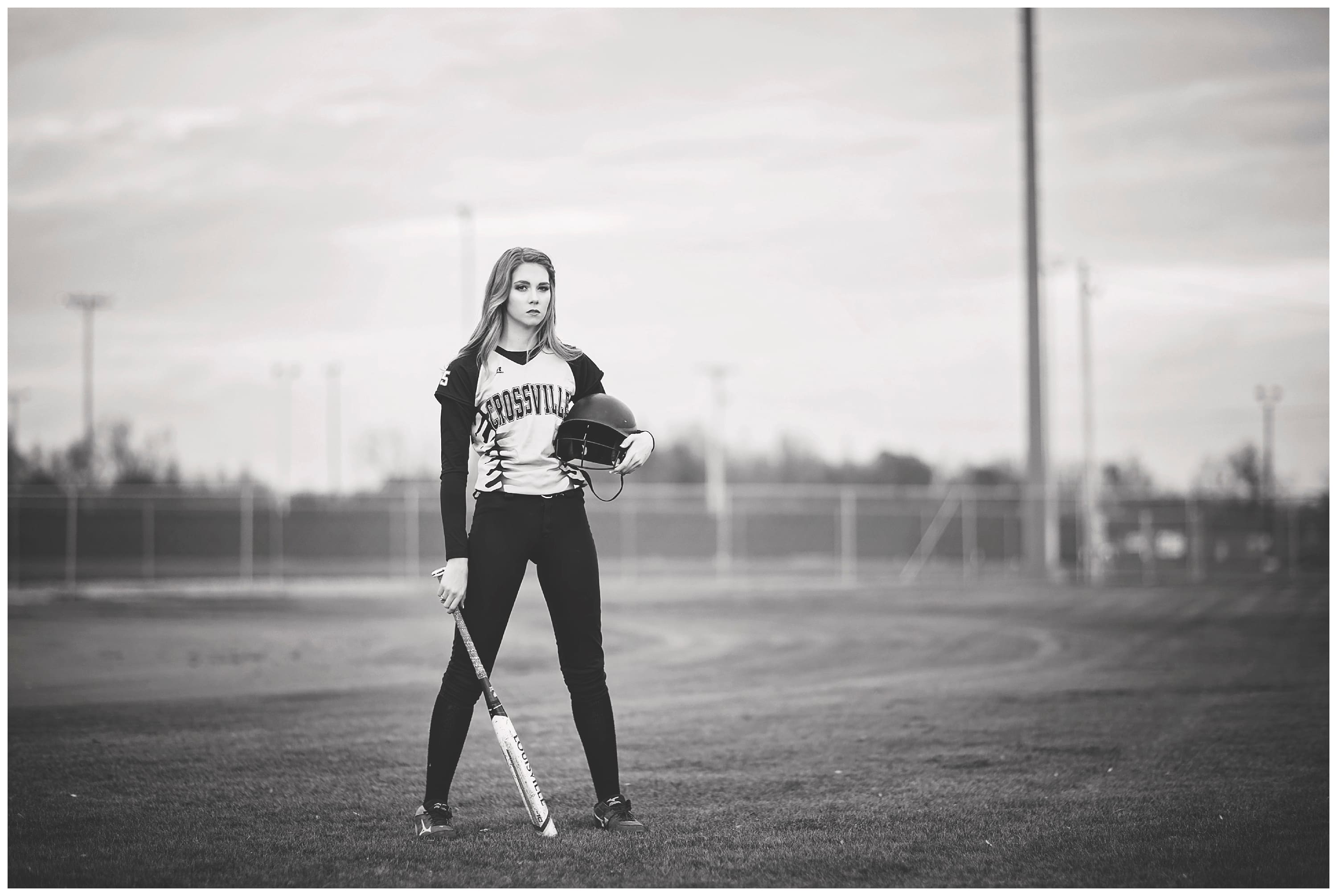 softball senior portraits