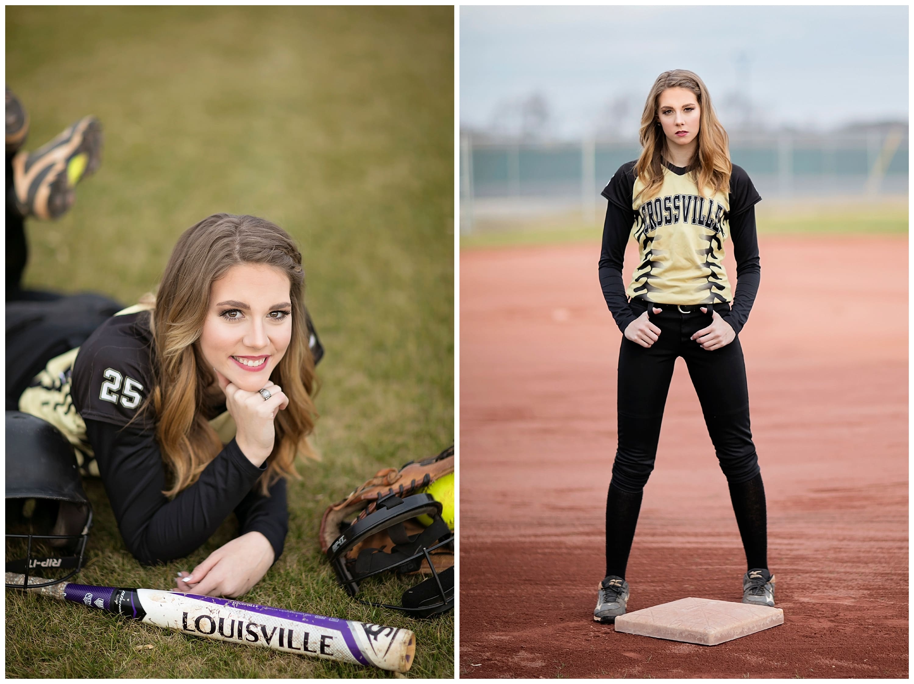 sports senior portraits