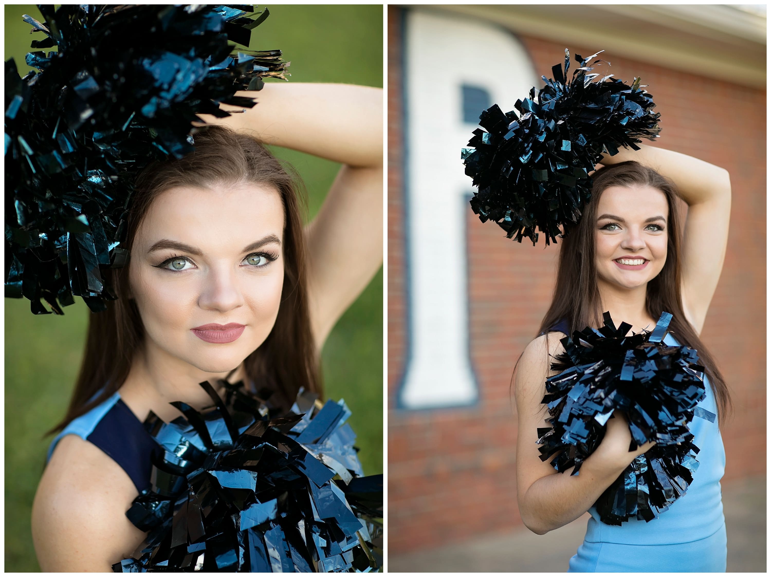 cheerleader senior portrait ideas