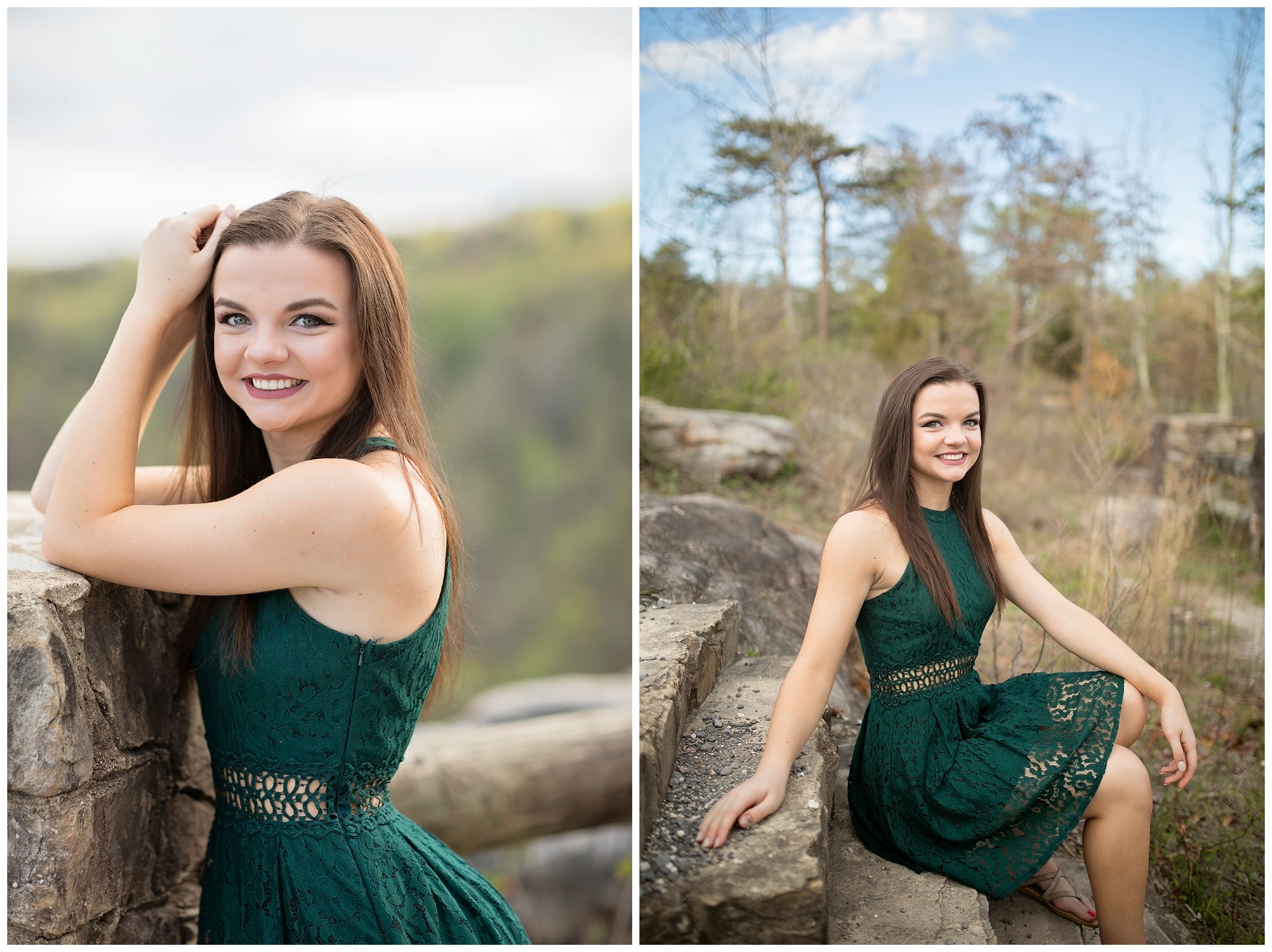 spring senior portraits