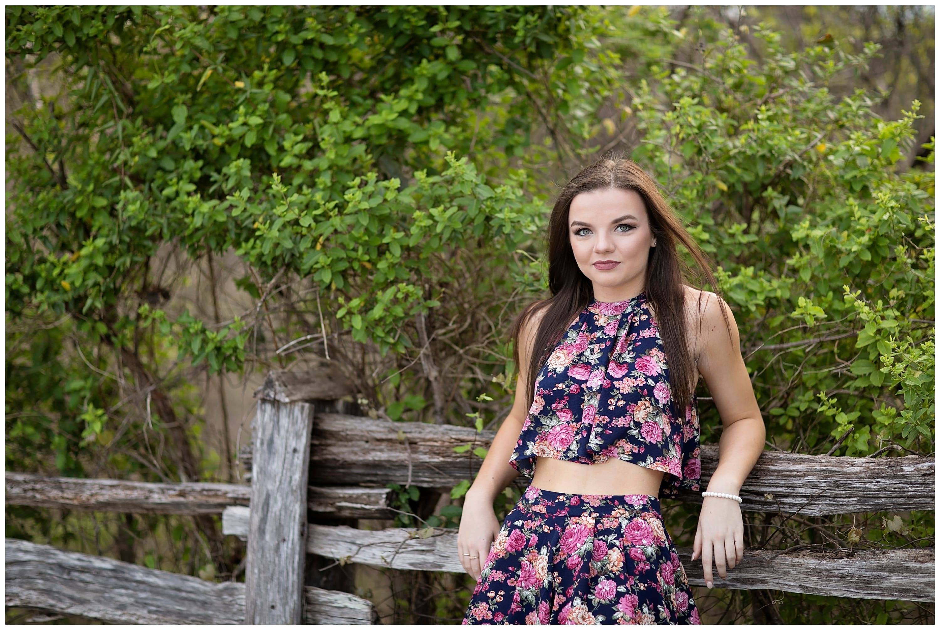 spring senior session