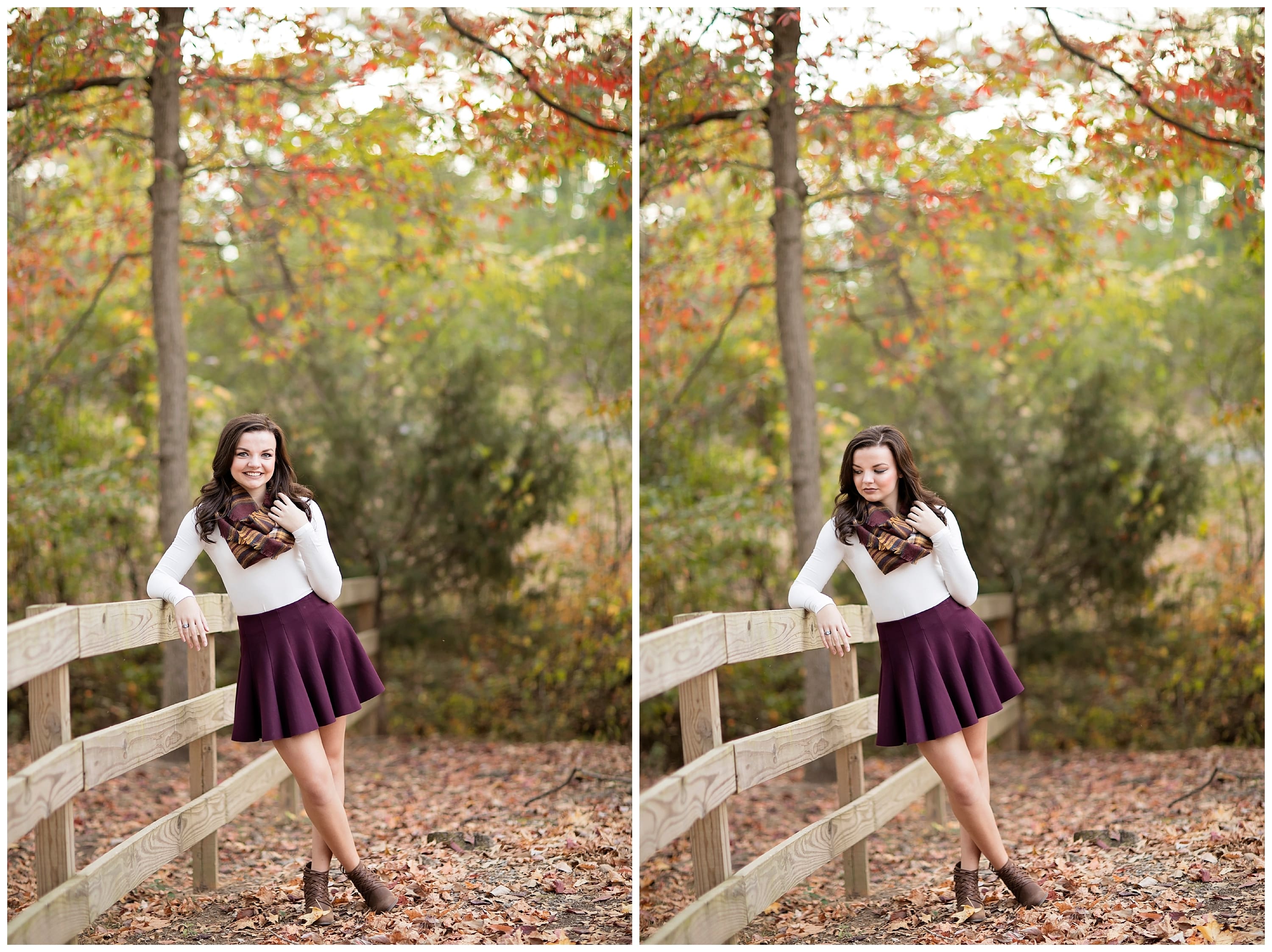 fall senior portraits