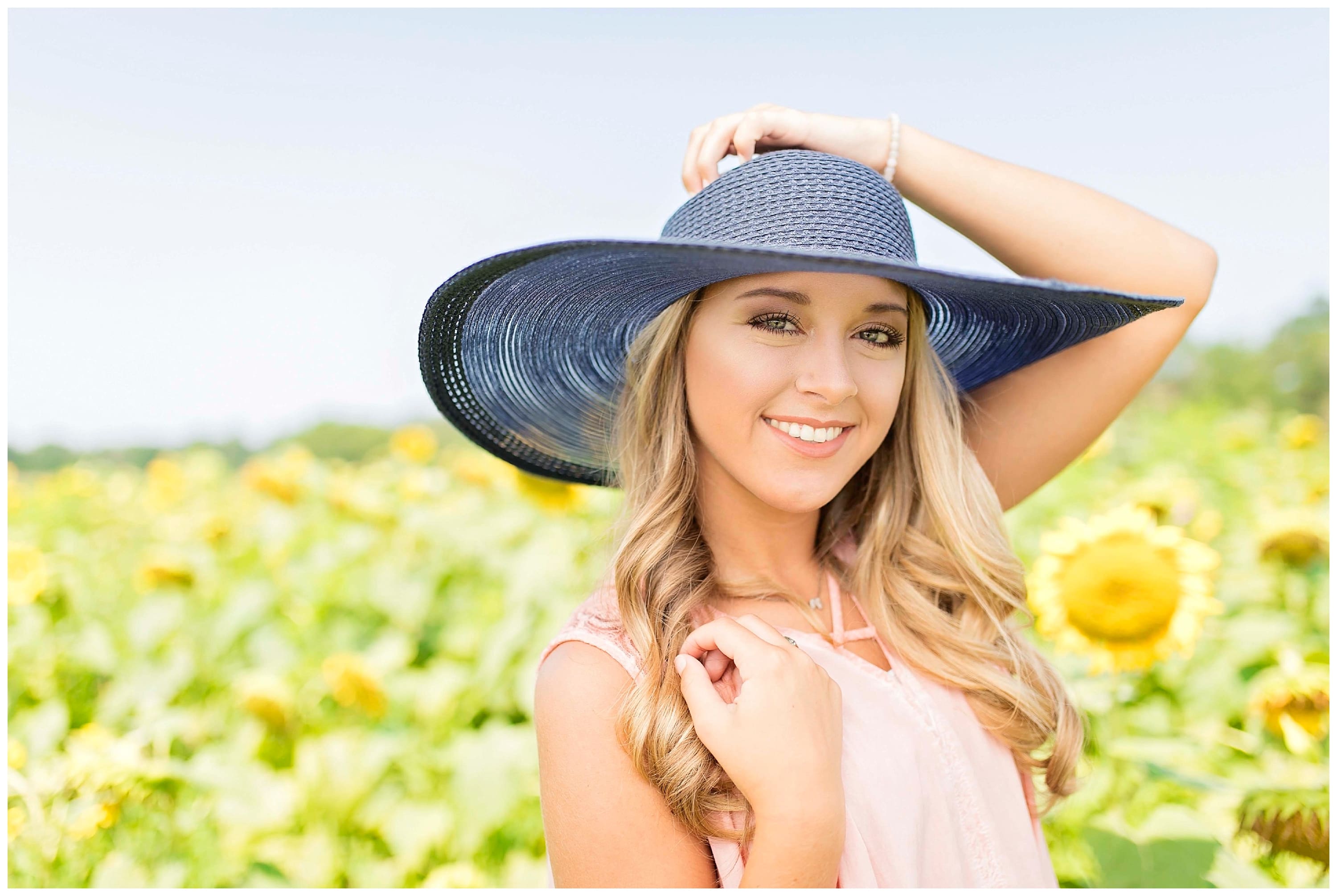 sunflower field portraits