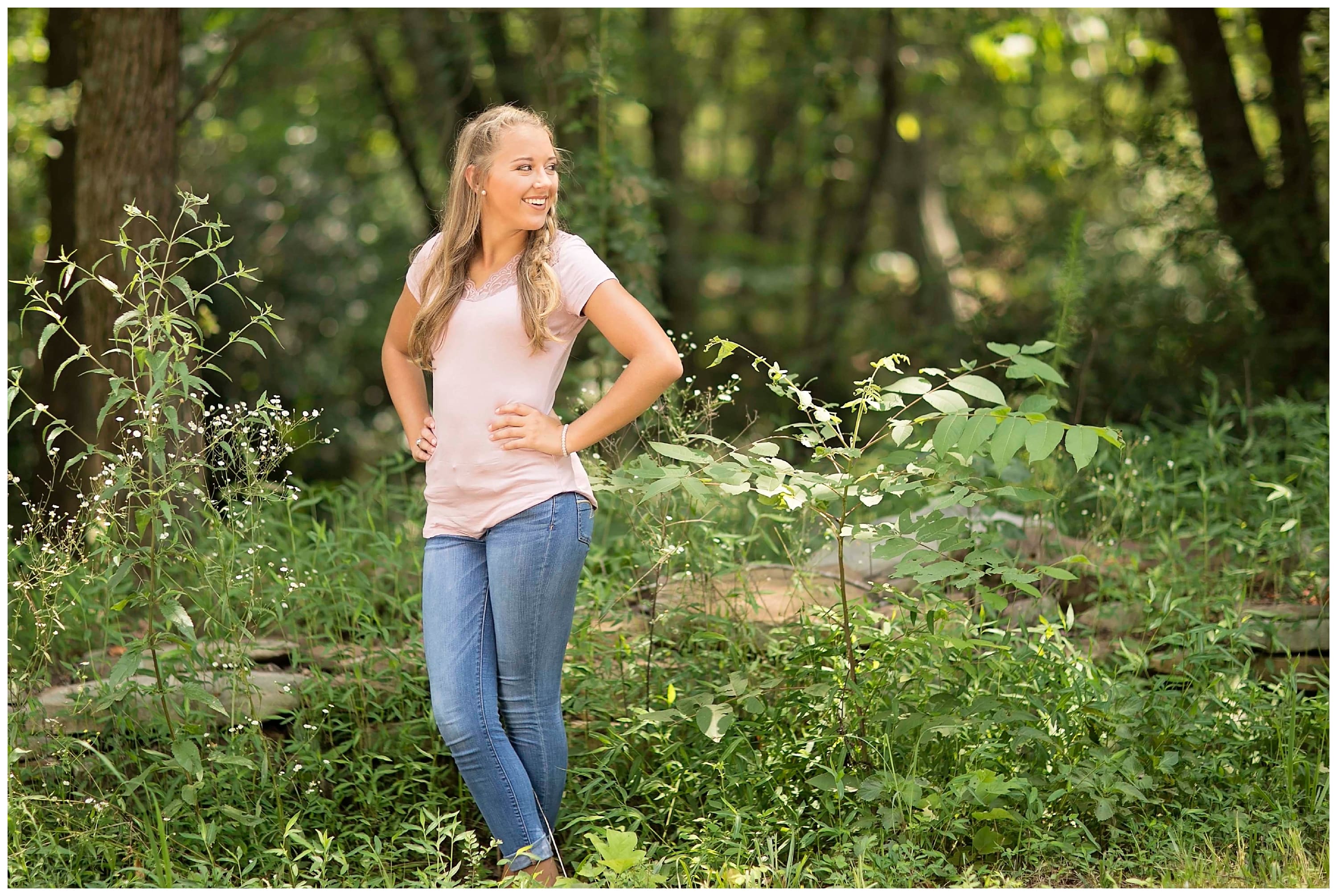 colorful senior portraits